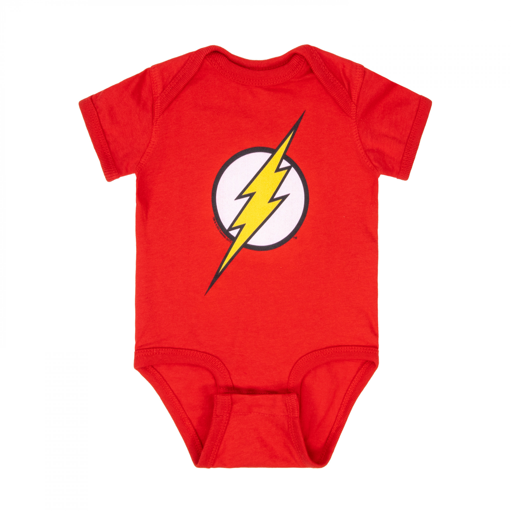 The Flash Snap Infant Bodysuit, Red