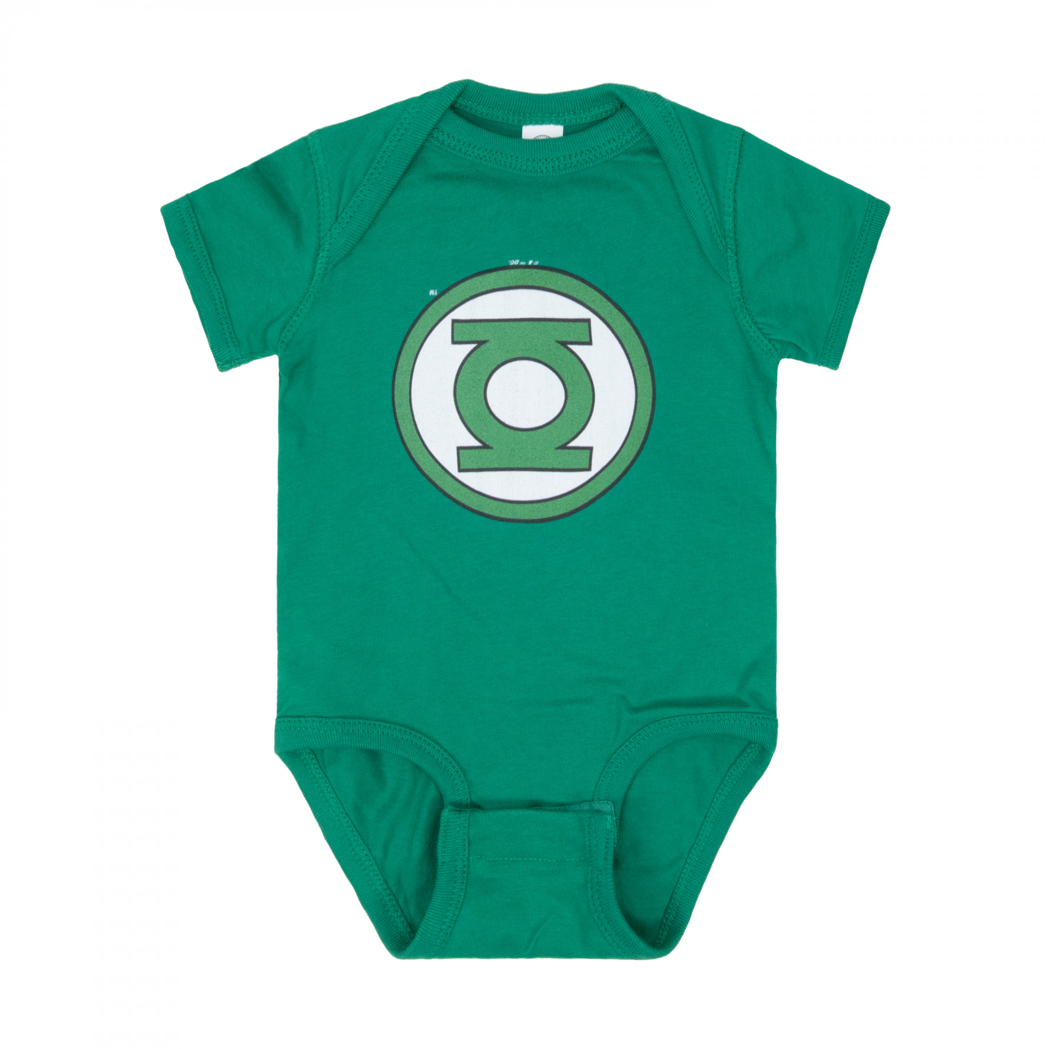 Green Lantern Snap Infant Bodysuit, Green
