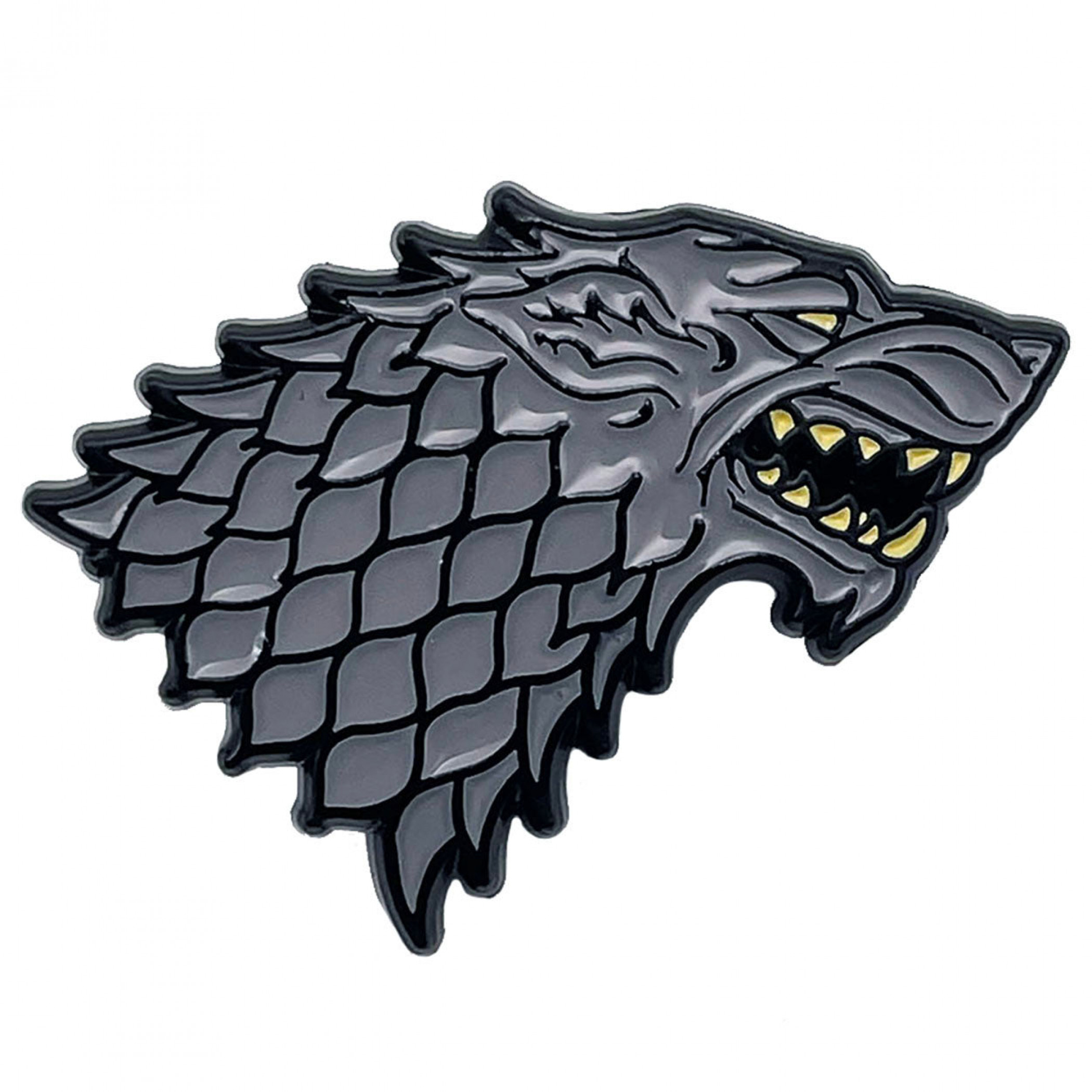 Game of Thrones Stark 1.35' Lapel Pin, Grey