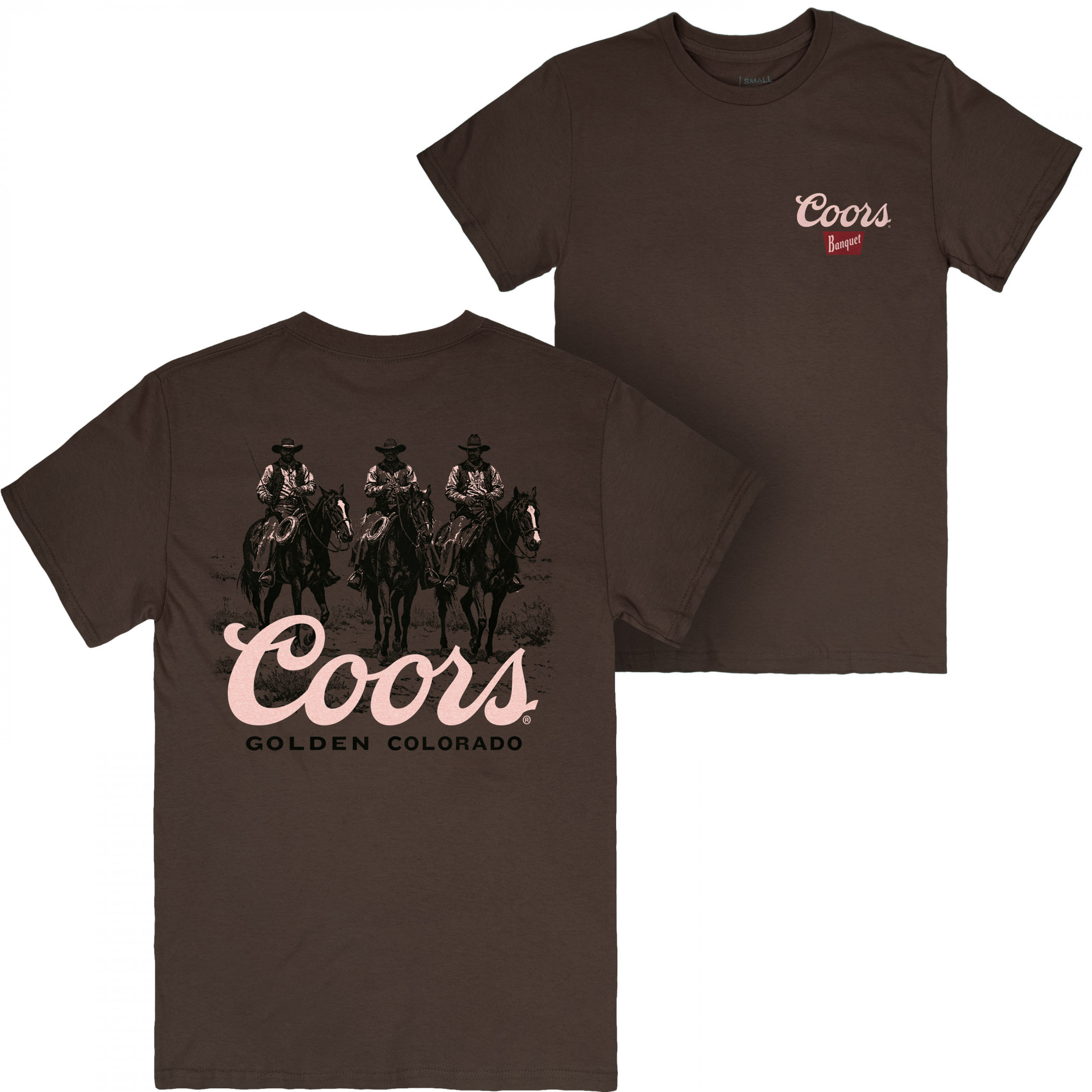 Coors Golden Colorado Cowboys T-Shirt