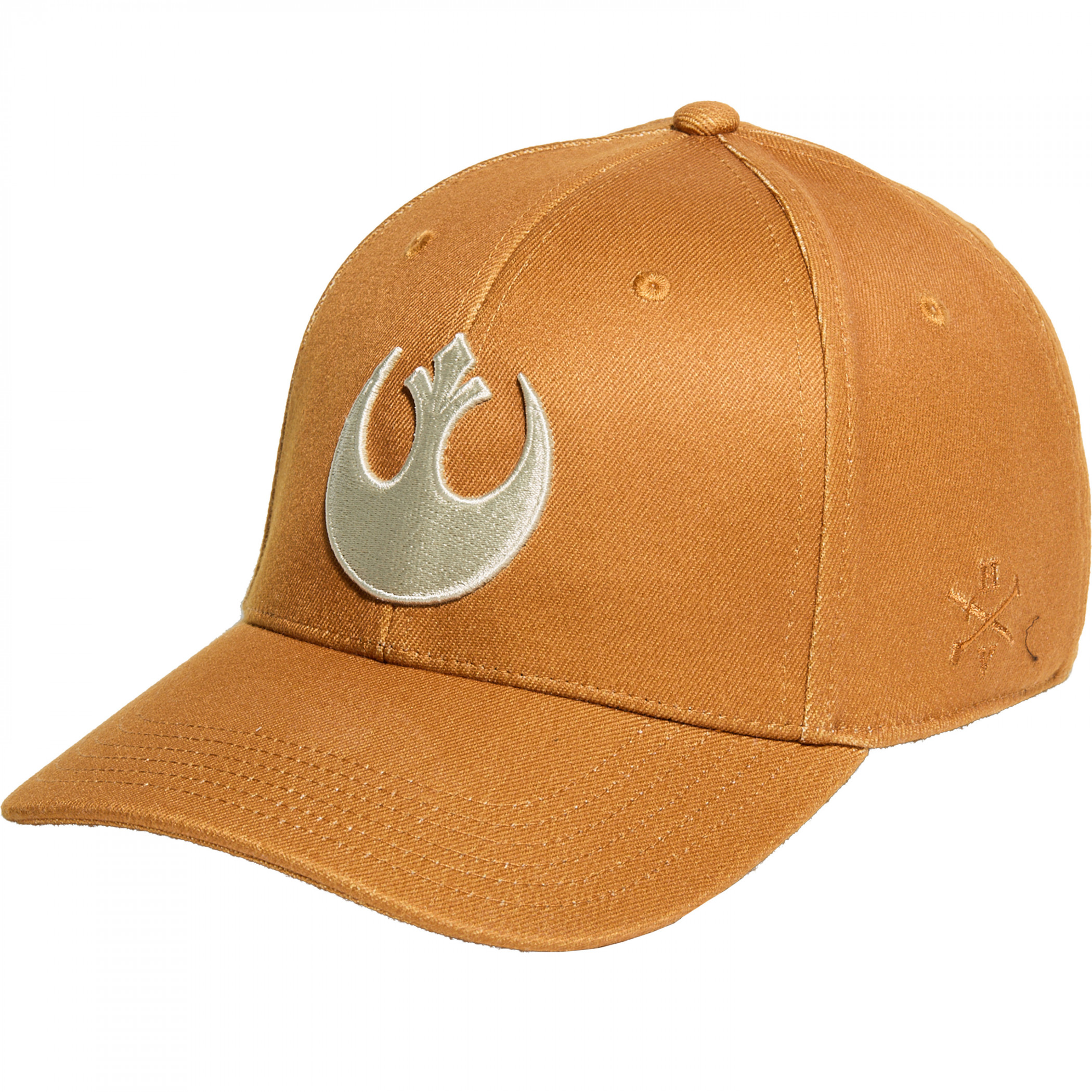 Star Wars Rebel Symbol Brown Colorway Flex Fit Hat, Brown