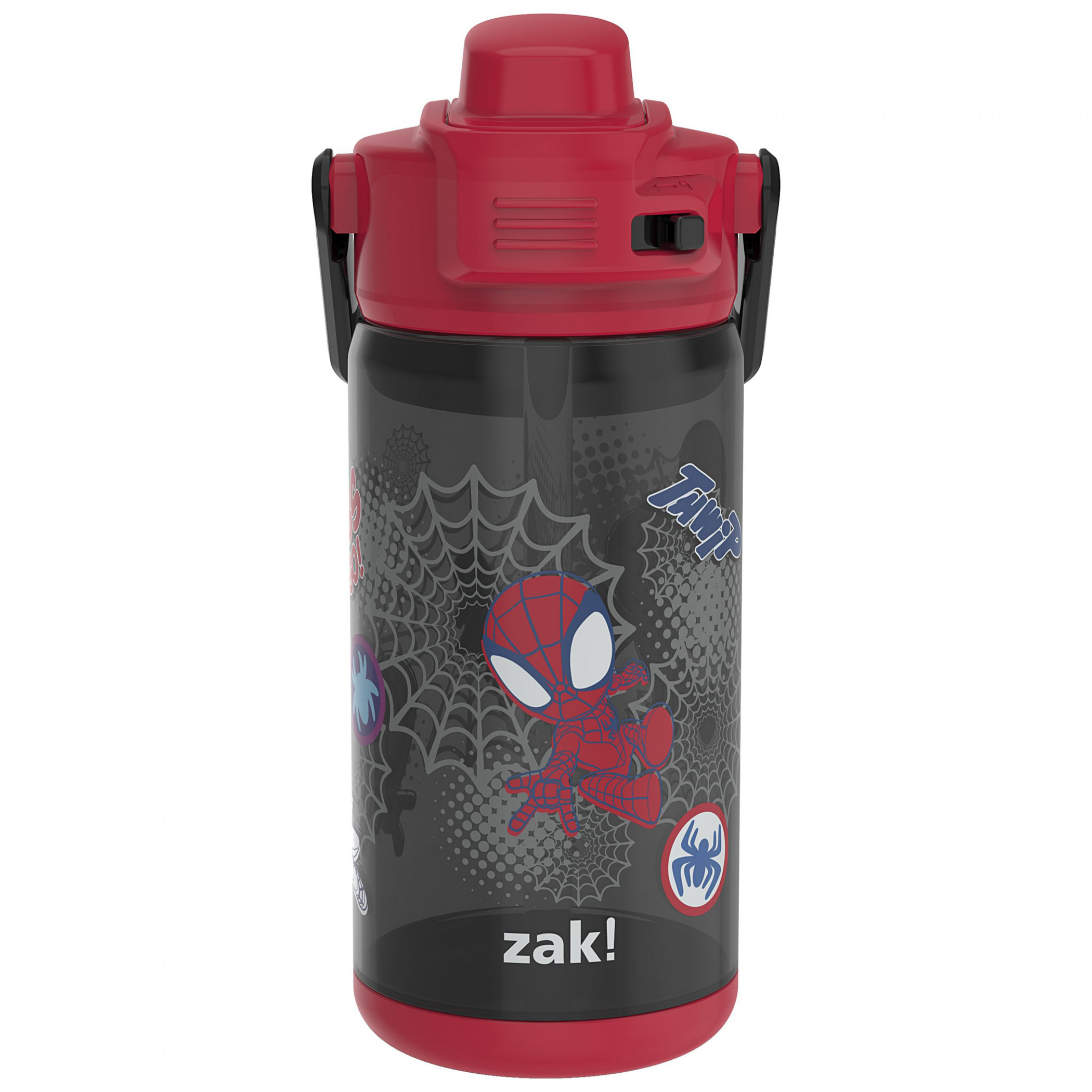 Spidey and His Amazing Friends 16oz Reusable Plastic Water Bottle, Multi-Color