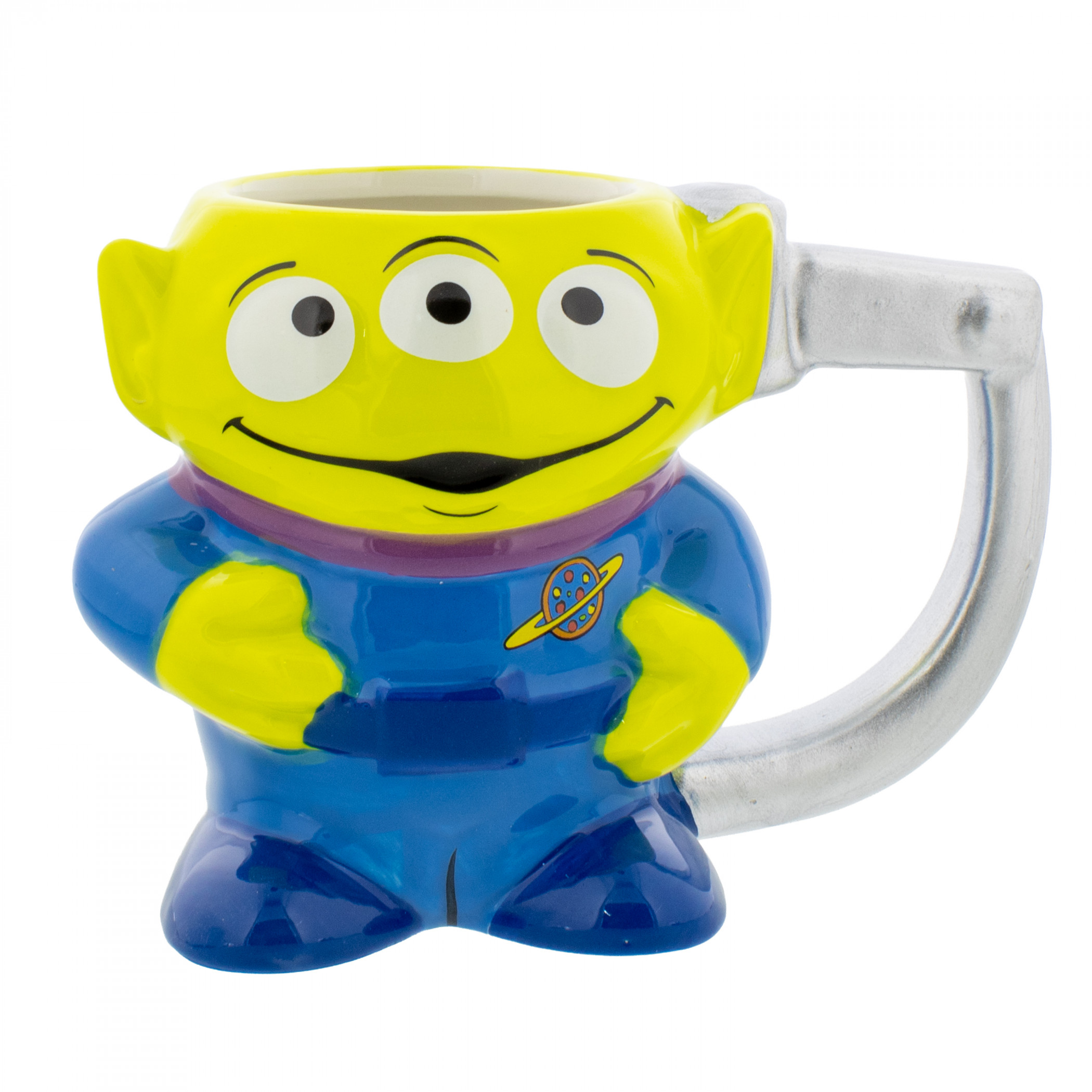 Toy Story Alien Sculpted Ceramic 11.5oz Mug, Multi-Color