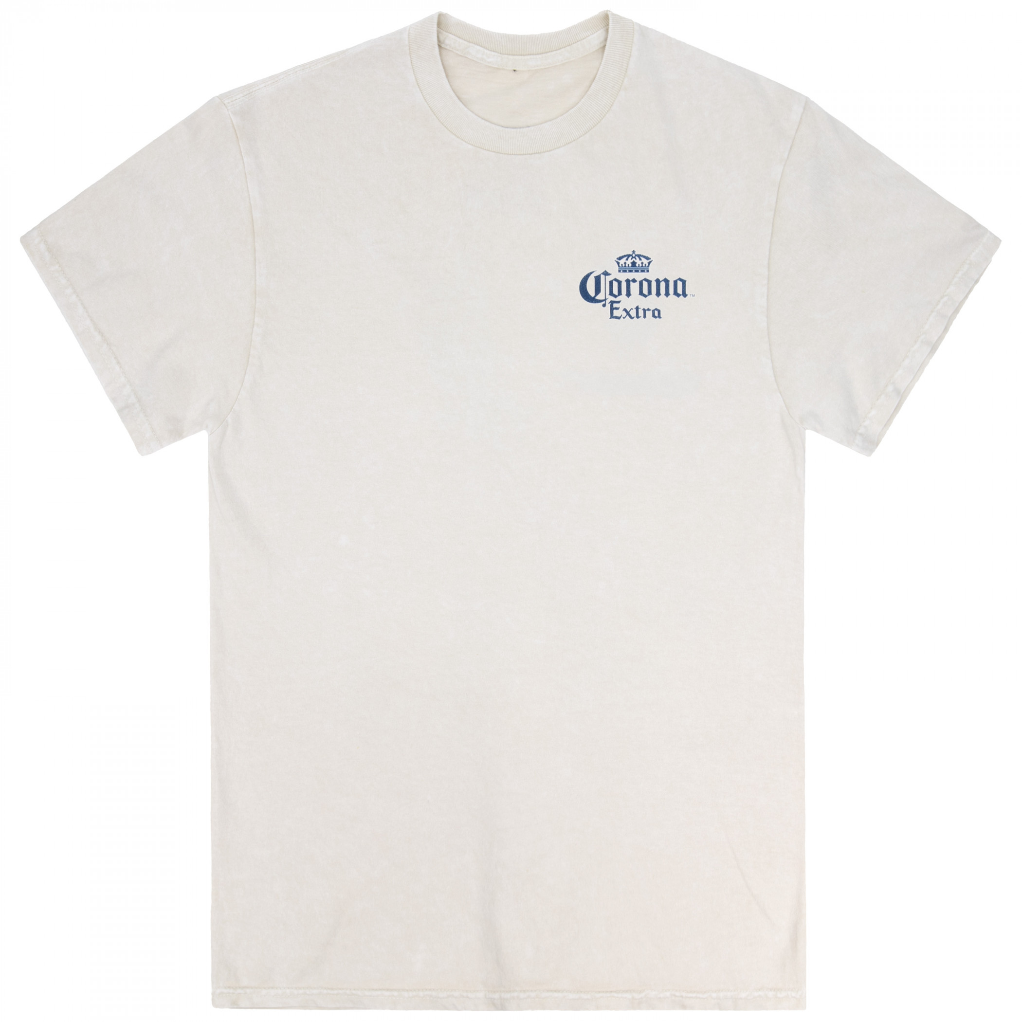 Corona Find Your Beach Montage Front Back Print T-Shirt