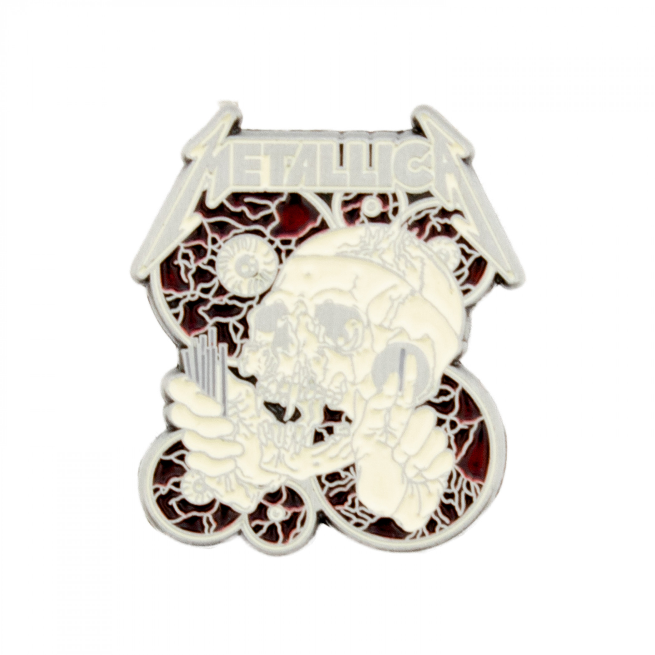 Metallica The Shortest Straw Enamel Pin
