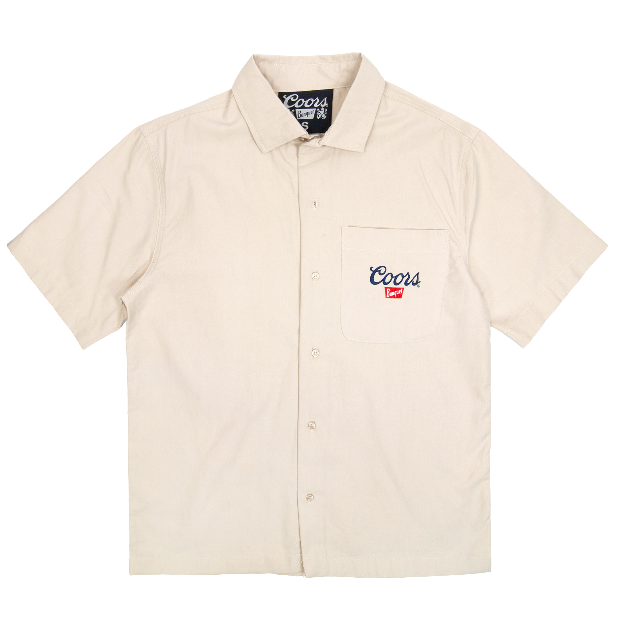 Coors Banquet Rodeo The Legend Button Down Woven Denim Shirt - image 3
