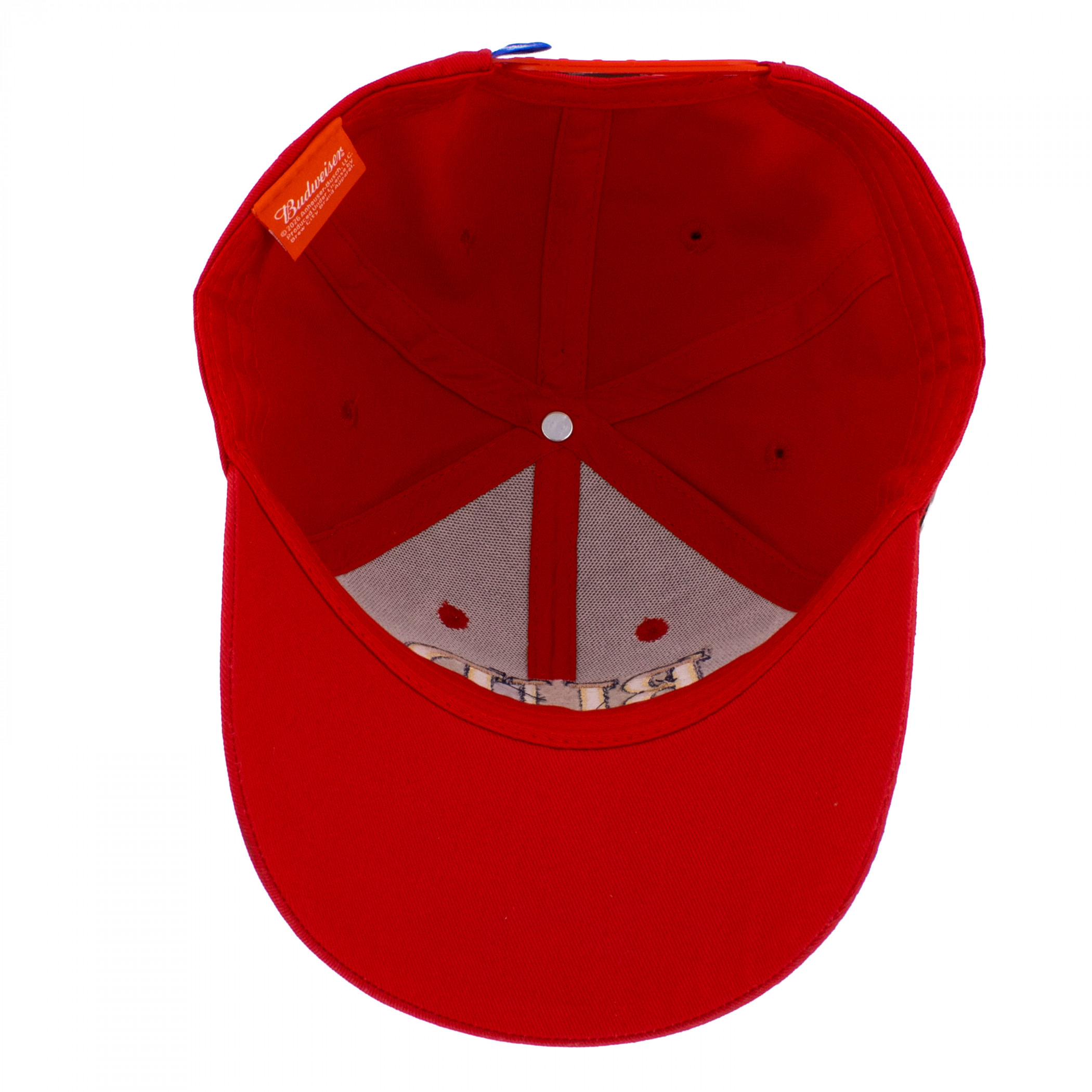 Budweiser Bud and The American Flag Red Colorway Adjustable Hat