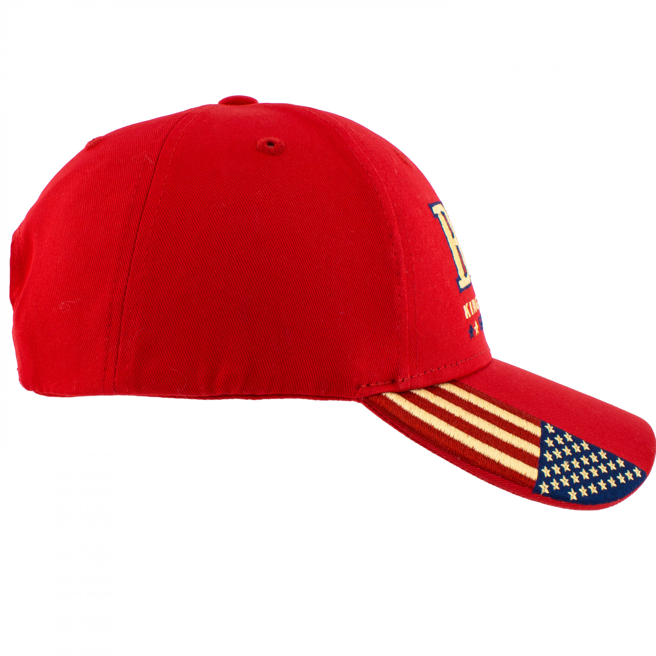 Budweiser Bud and The American Flag Red Colorway Adjustable Hat
