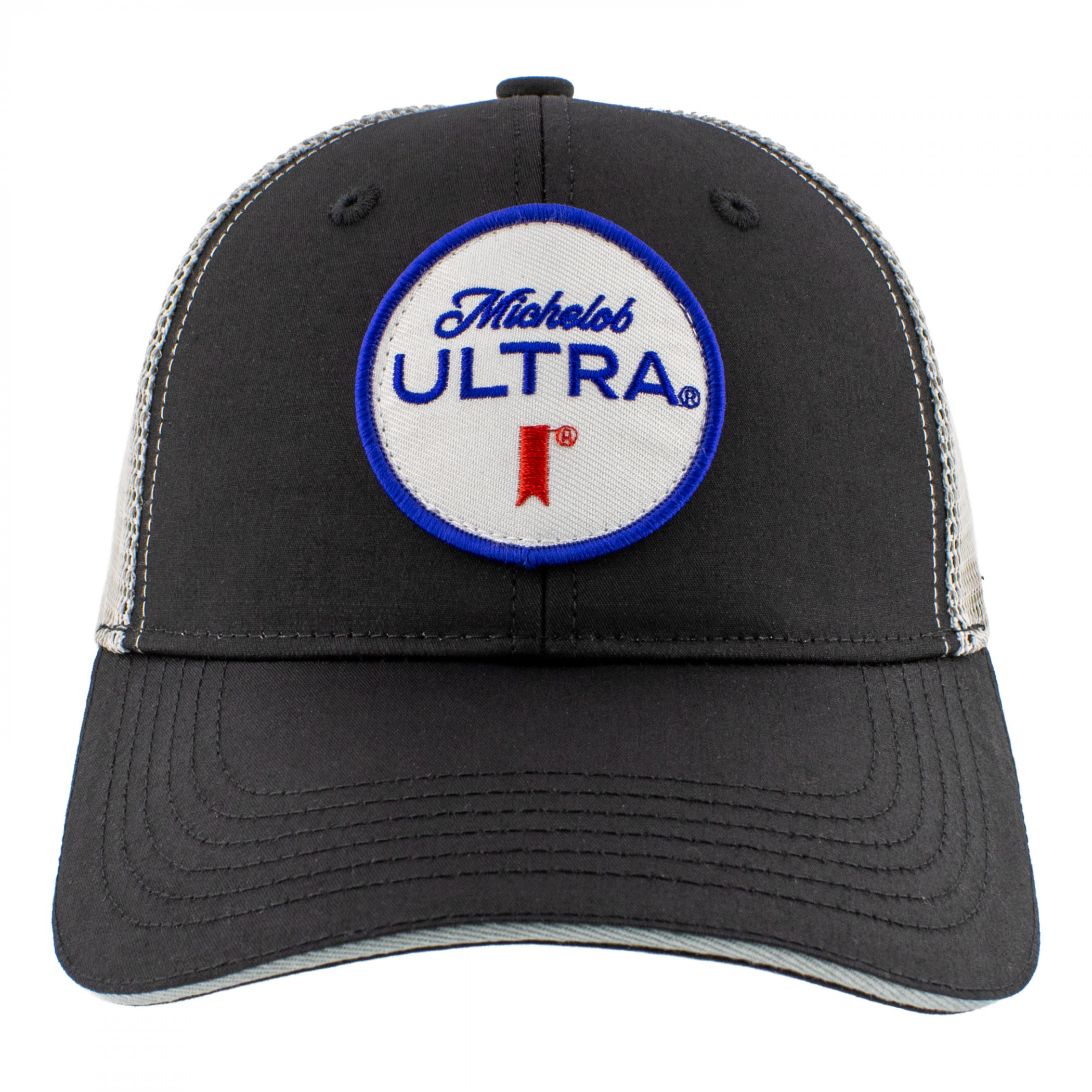 Michelob Ultra Logo Patch Black Colorway Adjustable Hat