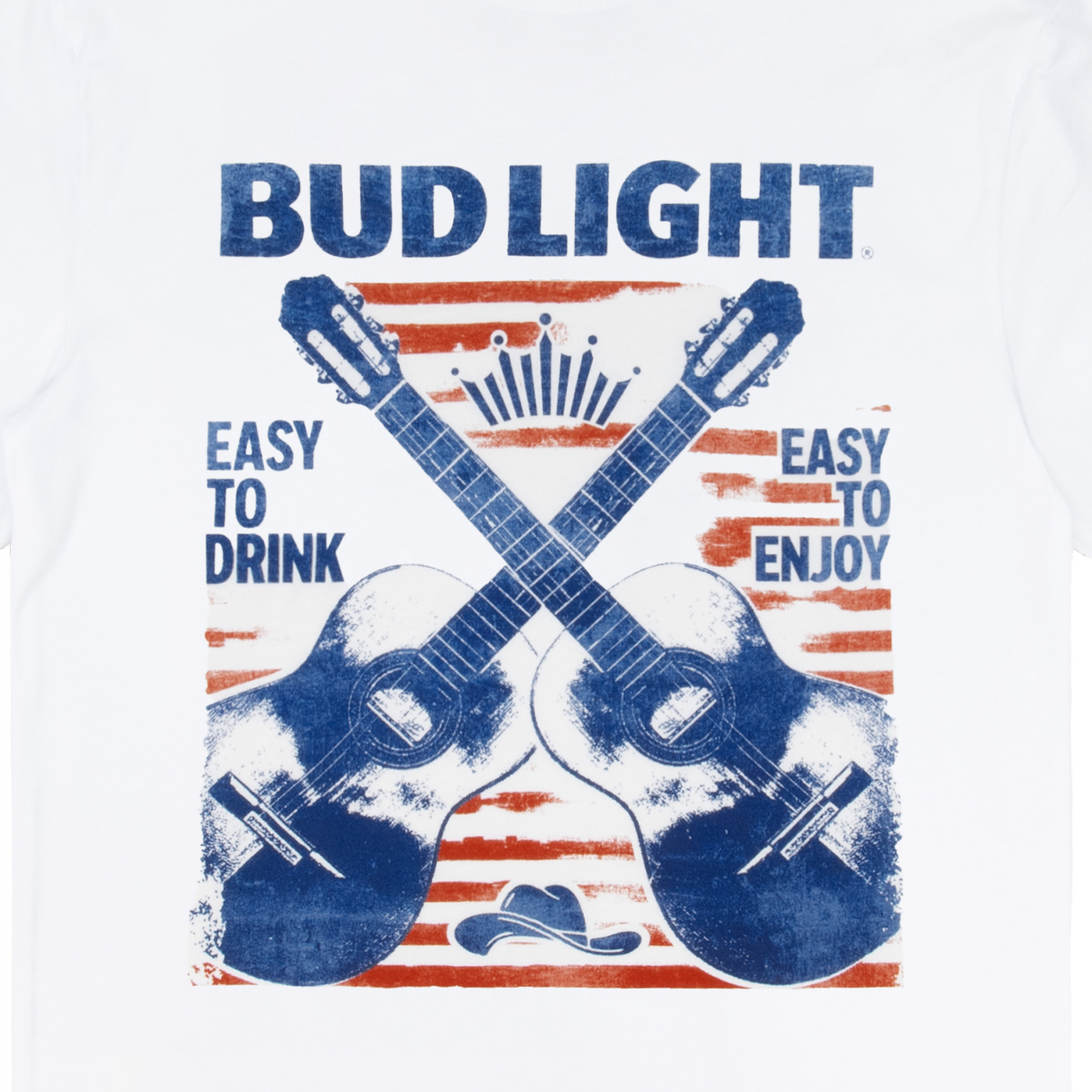 Bud Light Country Easy to Drink Easy to Enjoy T-Shirt