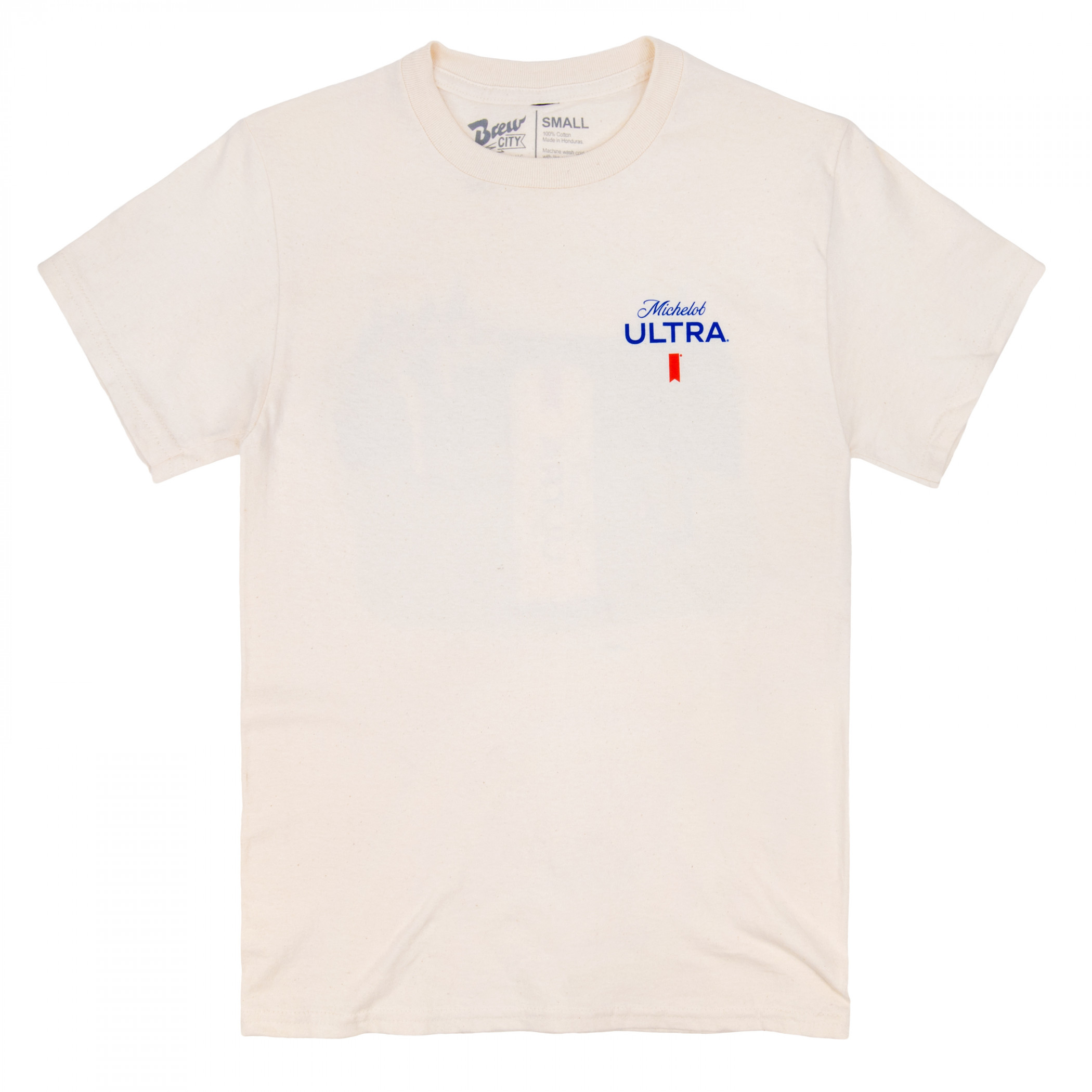 Michelob Ultra Green Fields Golfing Tan Colorway Front & Back T-Shirt