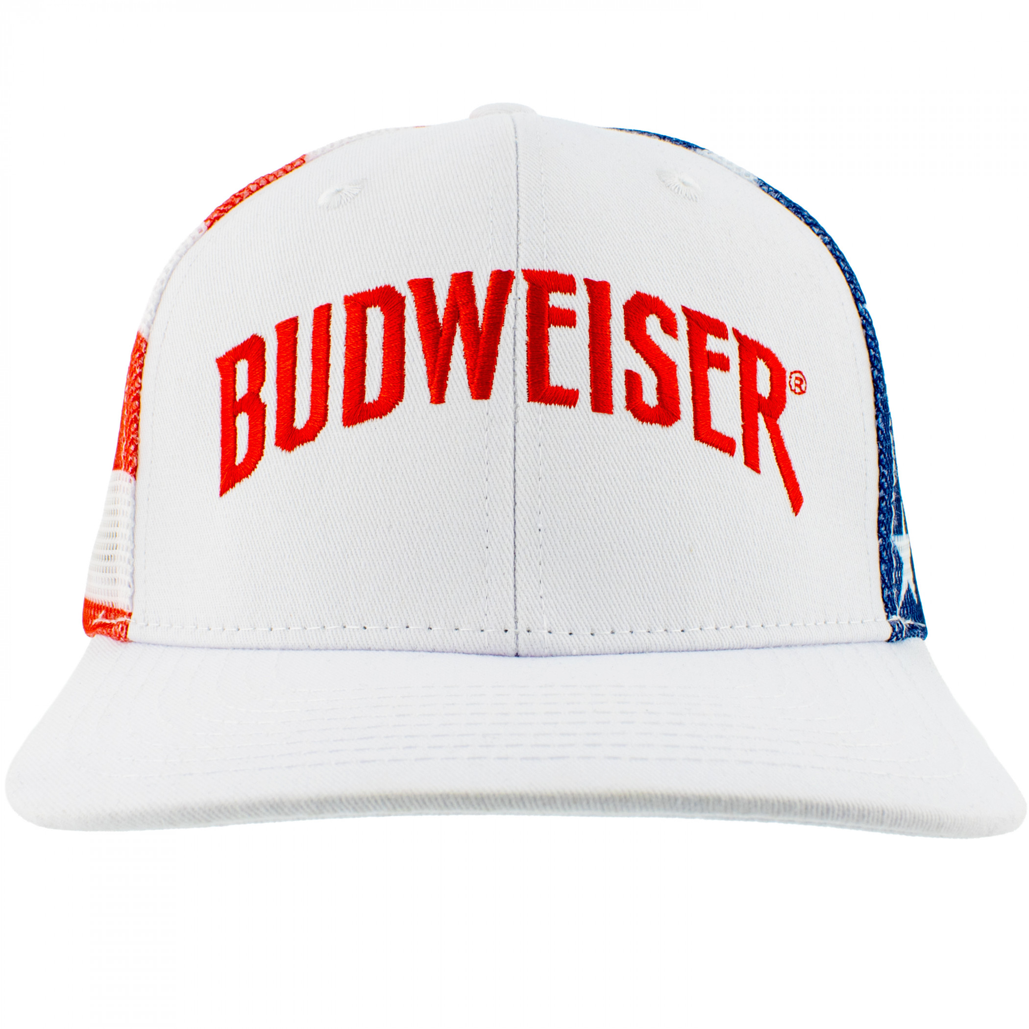 Budweiser America Label Stars and Stripes Adjustable Hat
