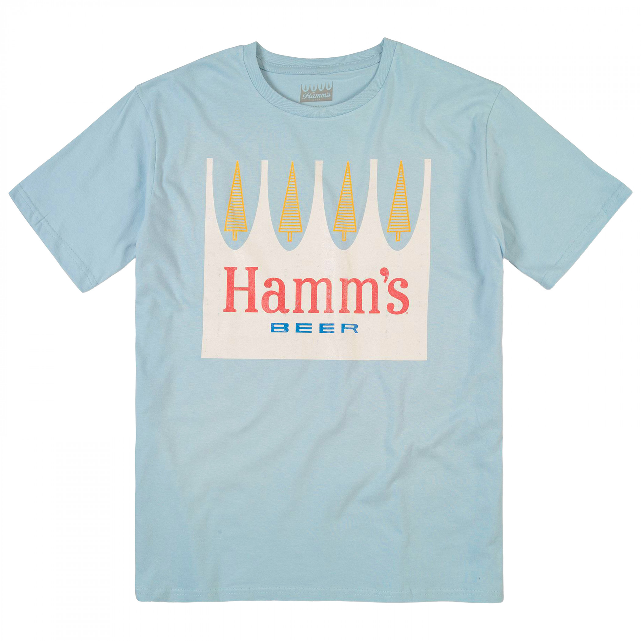 Hamm's Beer Crown Logo Dusty Blue Premium T-Shirt