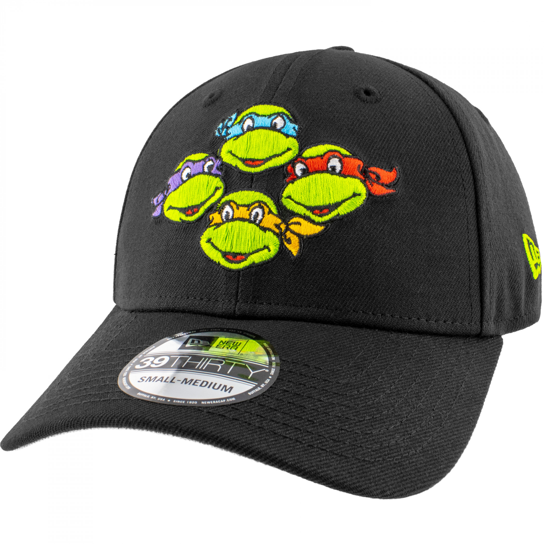Teenage Mutant Ninja Turtles Squad New Era 39Thirty Fitted Hat, Black