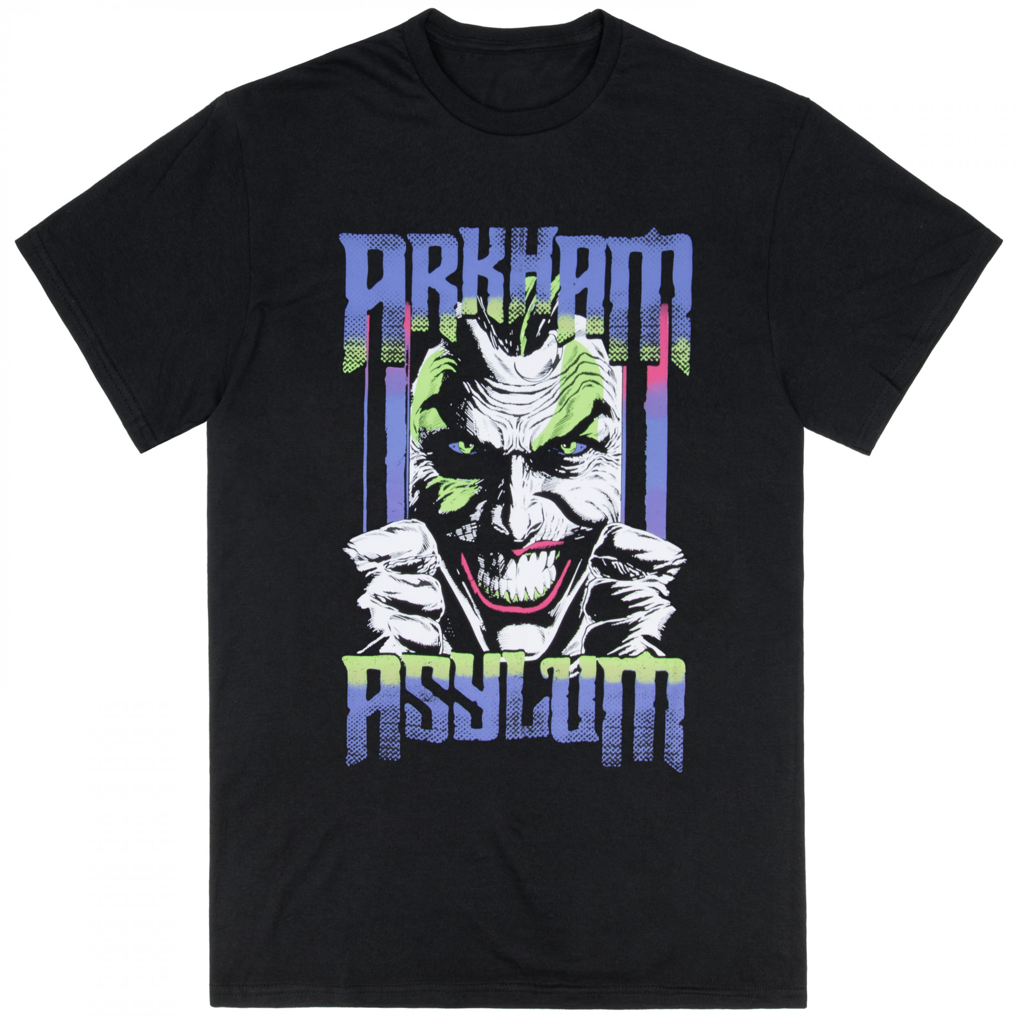 Joker Arkham Asylum Black T-Shirt, Black