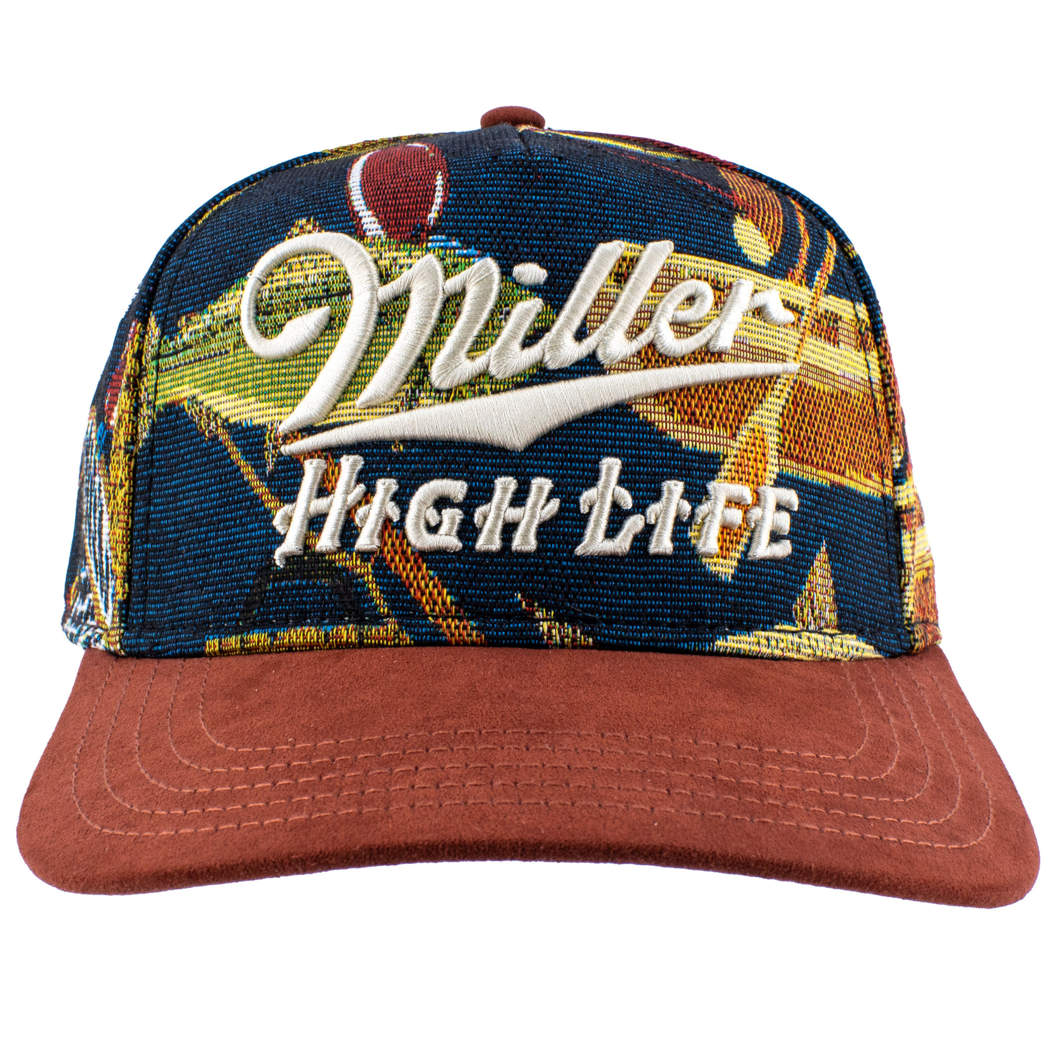Miller High Life Beach Fishing Jacquard Adjustable Hat