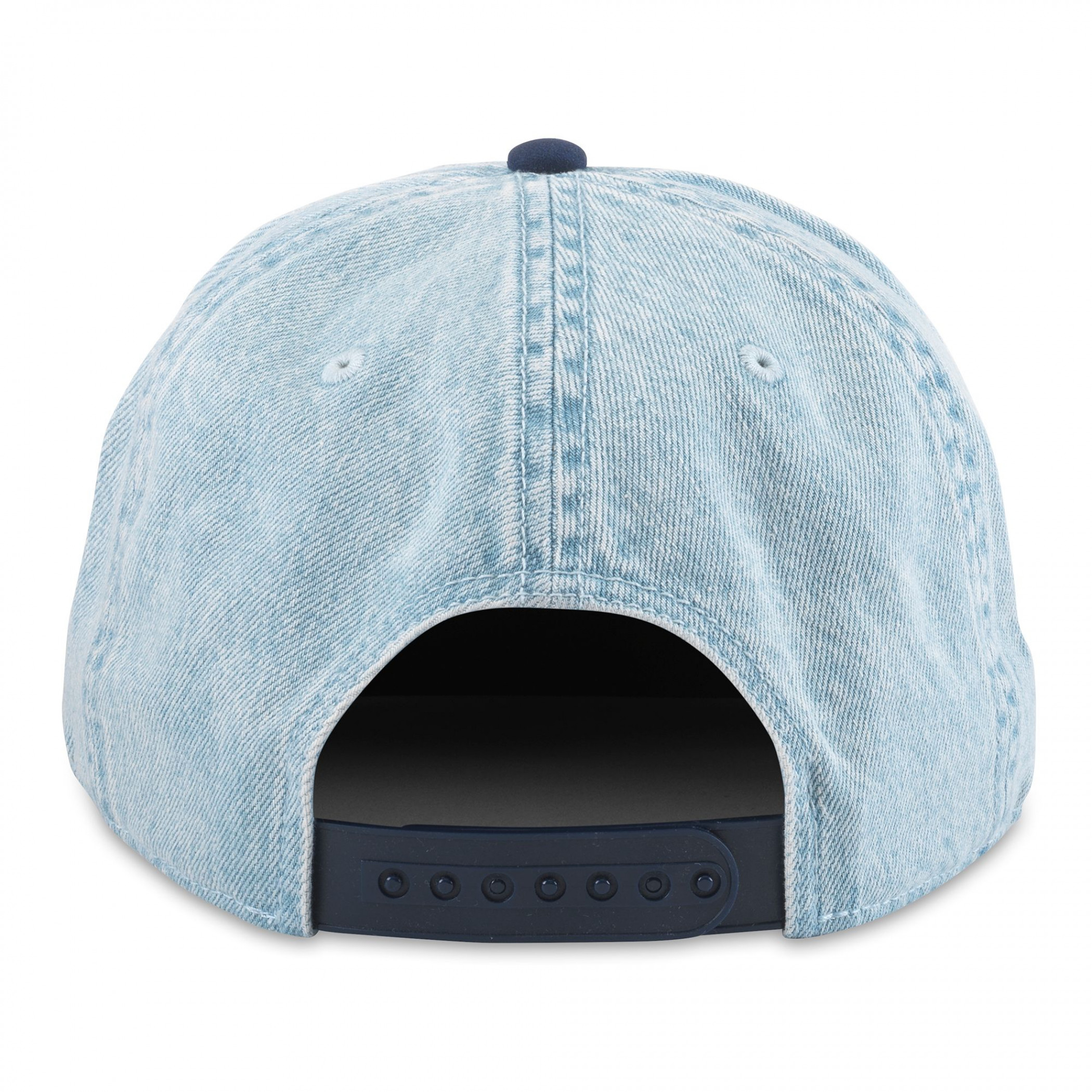 Lone Star Beer Embroidered Patch Denim Adjustable Hat