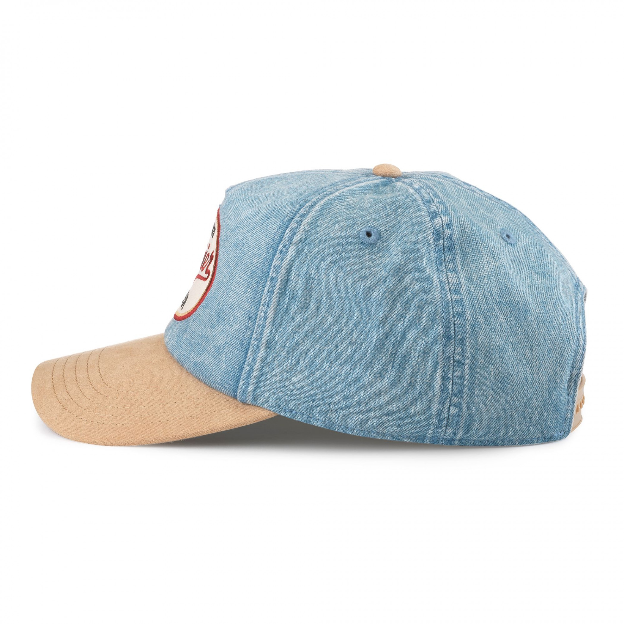 Rainier Beer Embroidered Patch Denim Adjustable Hat