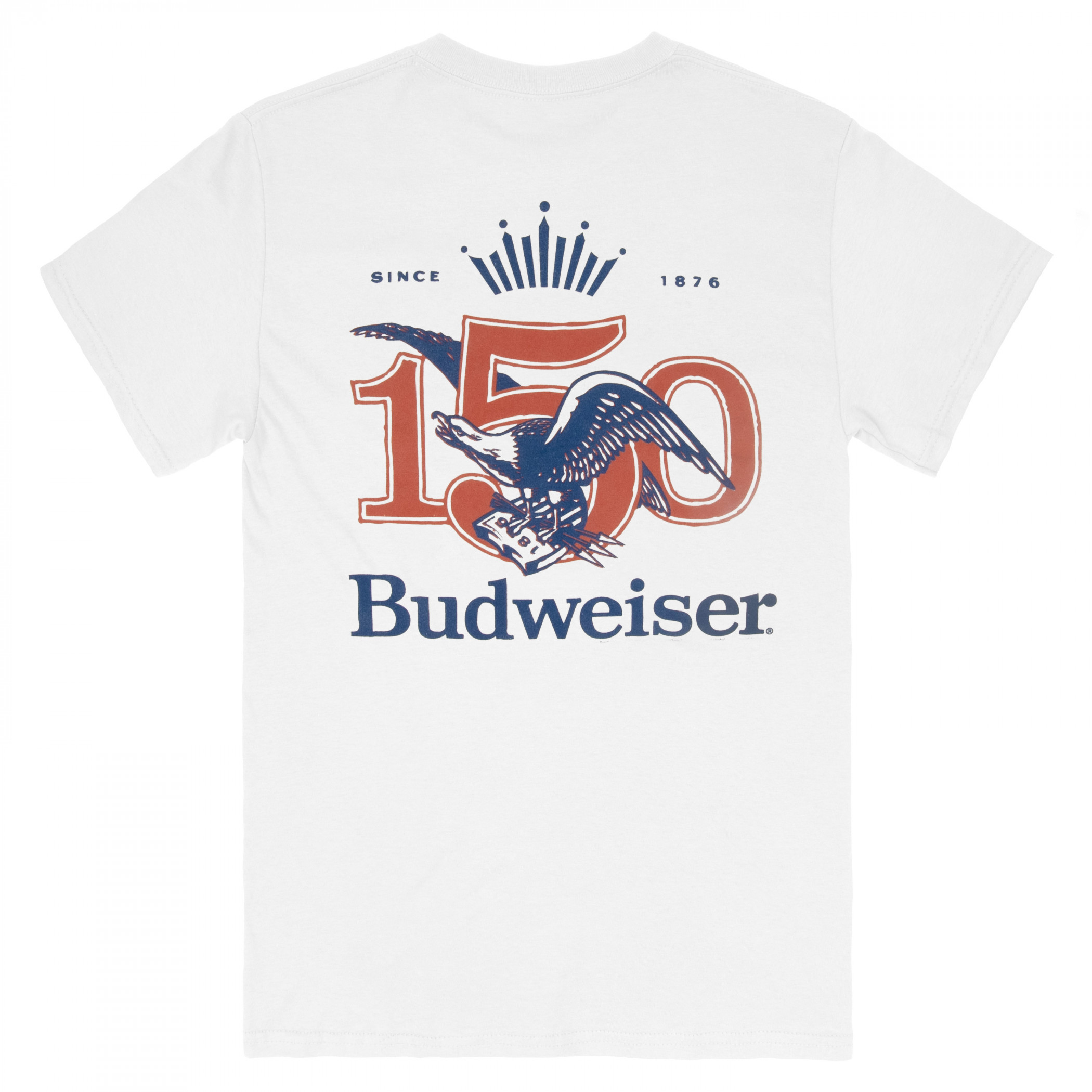 Budweiser 150 Years White Premium T-Shirt by Junk Food