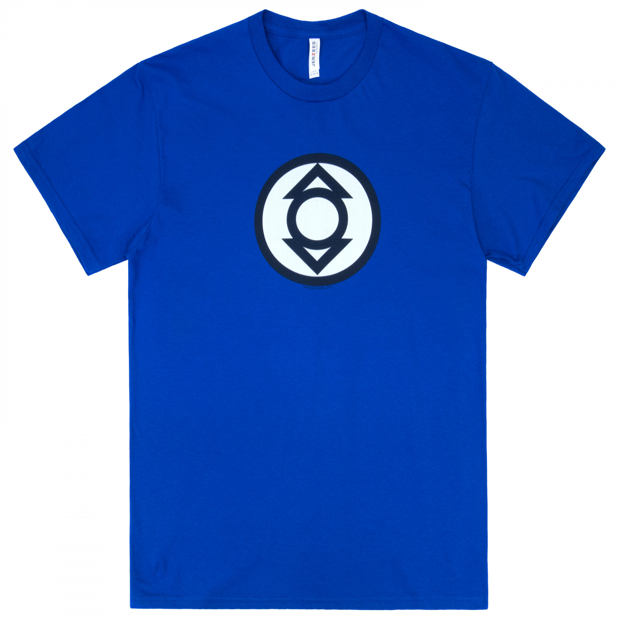 Green Lantern - Indigo Lantern Logo T-Shirt, Blue