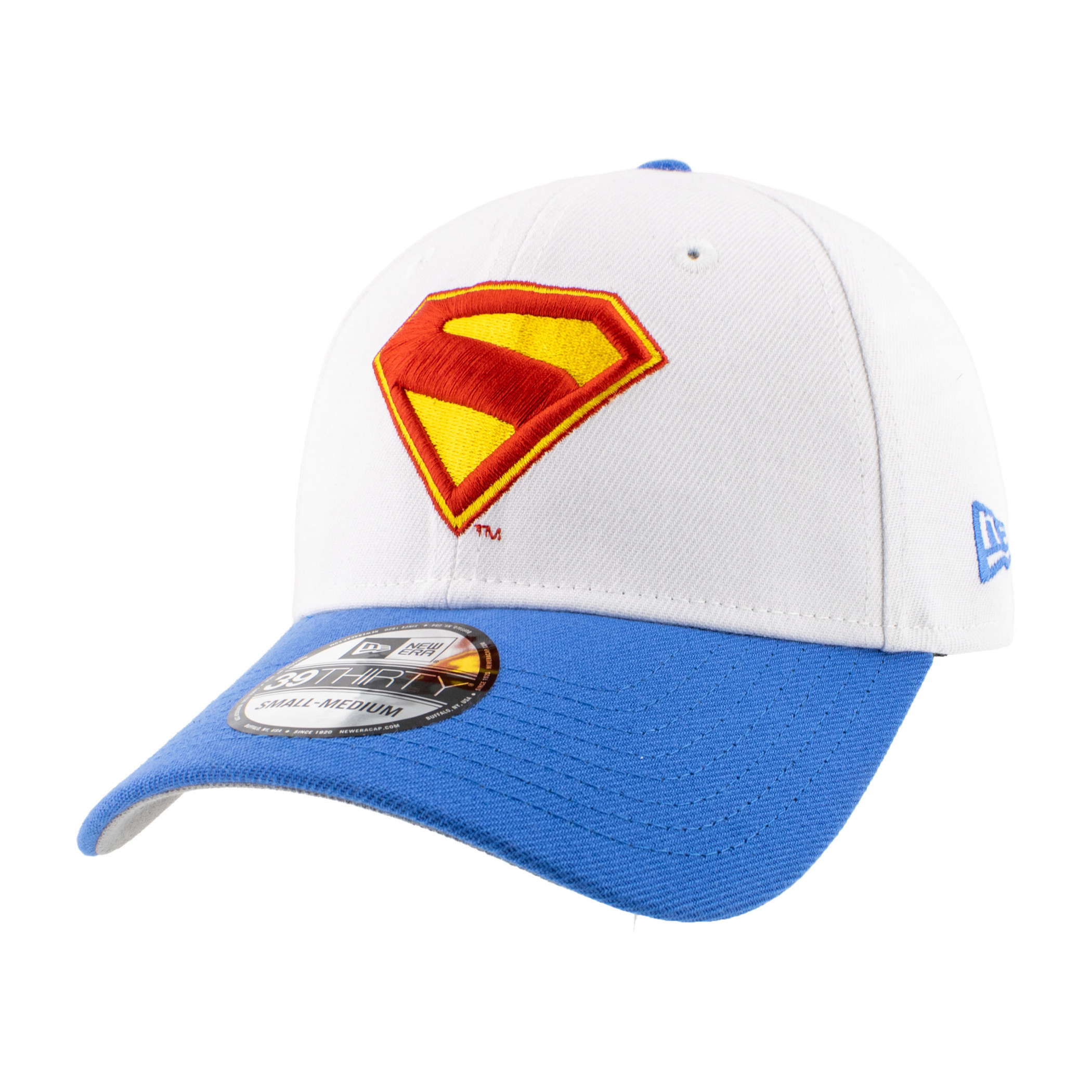 Superman Logo Krypto New Era 39Thirty Fitted Hat, Multi-Color