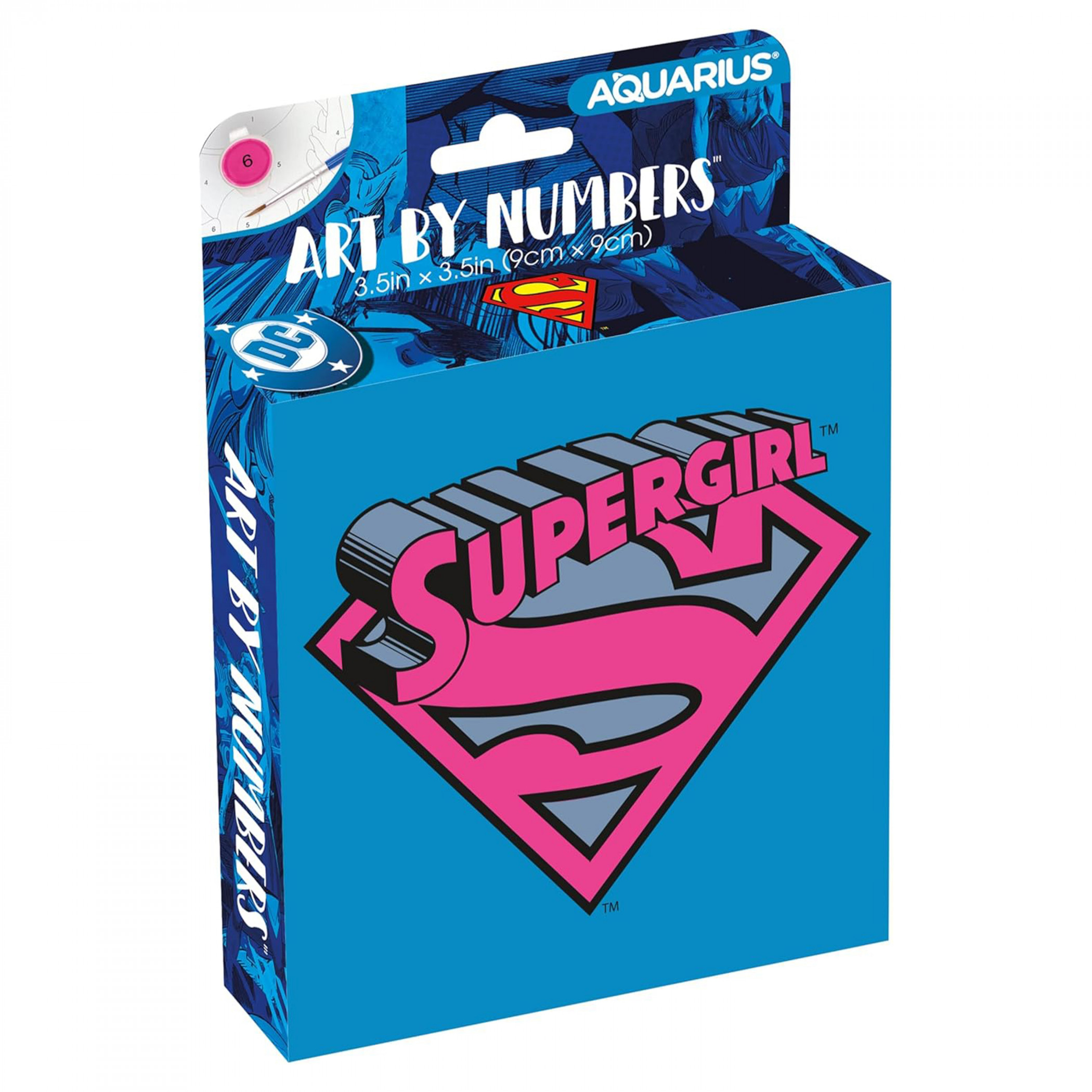 Supergirl Micro Art by Numbers, Multi-Color