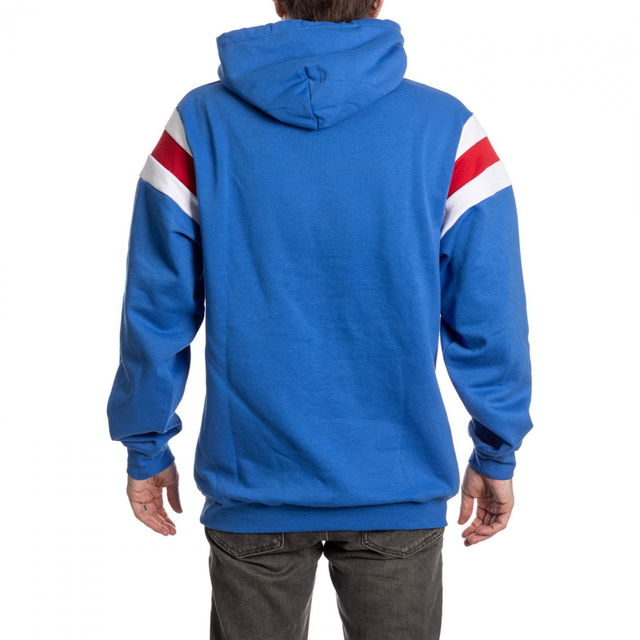 Michelob Ultra Logo Striped Pullover Hoodie