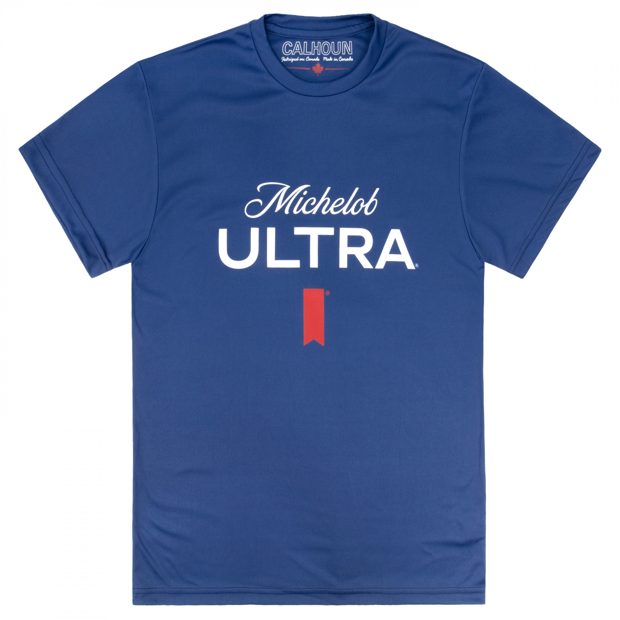 Michelob Ultra Large Logo Navy Colorway Wicking Rash Guard Shirt