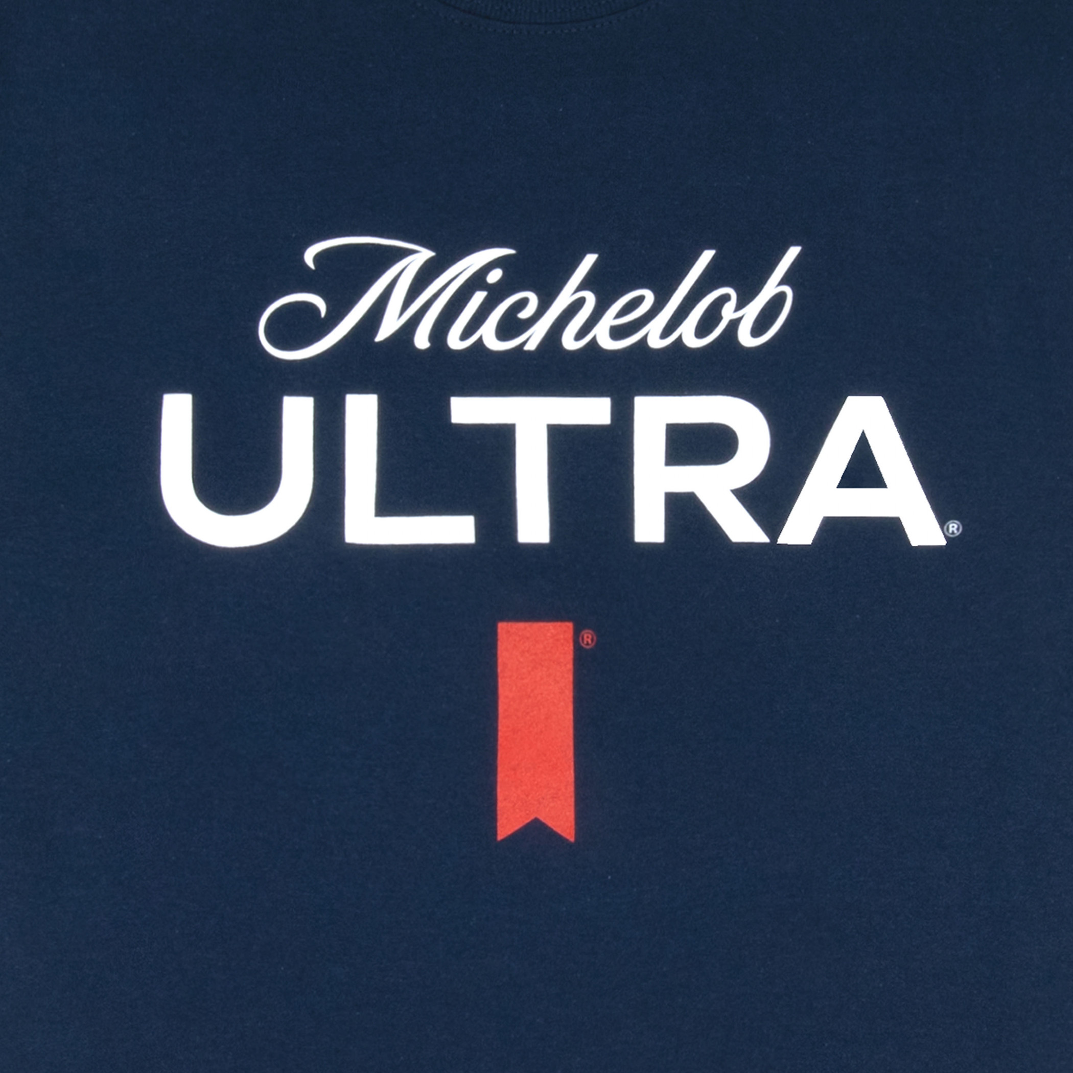 Michelob Ultra Large Logo Navy Colorway Sleeveless Muscle Tank