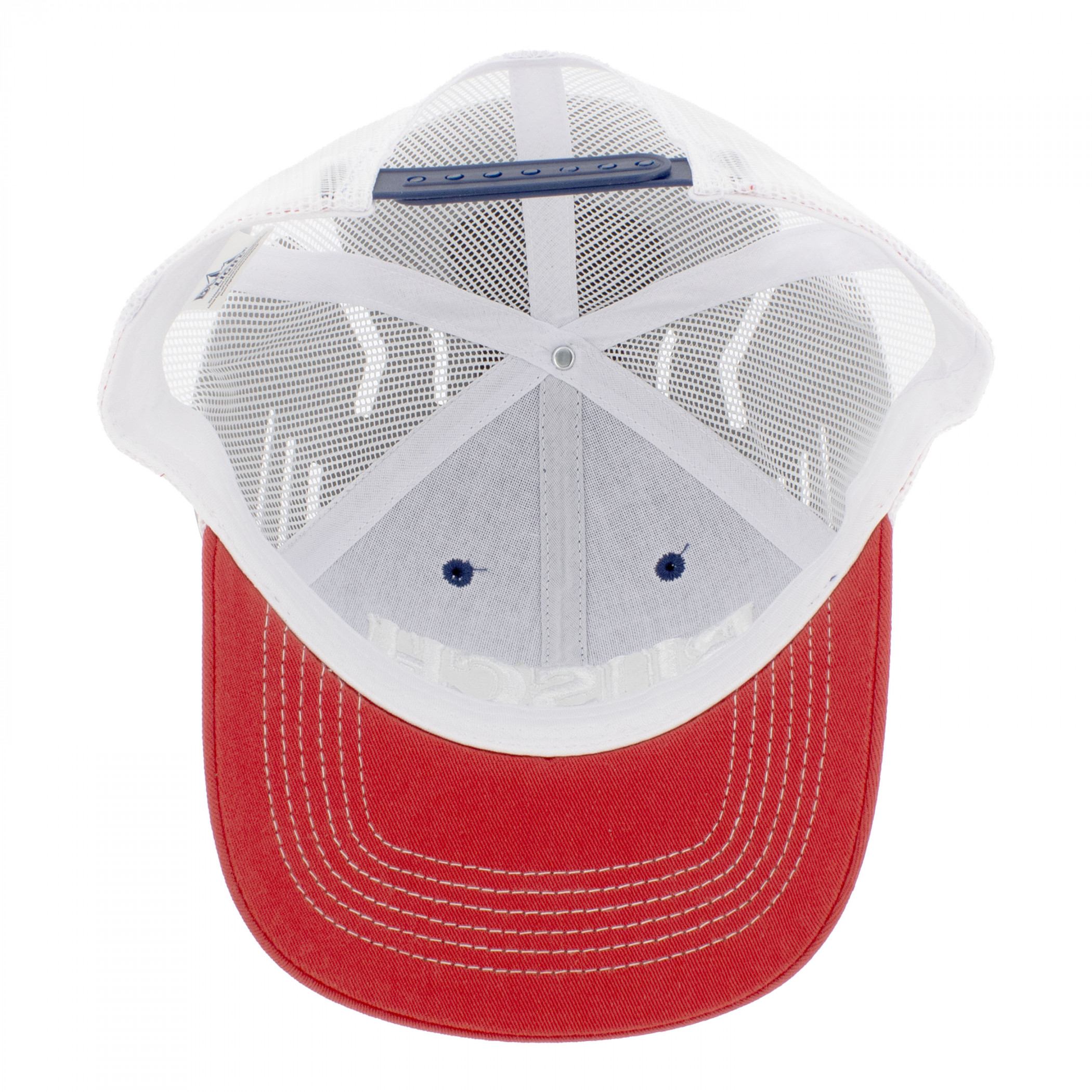 Busch Light Red White and Blue Mesh Snapback Hat