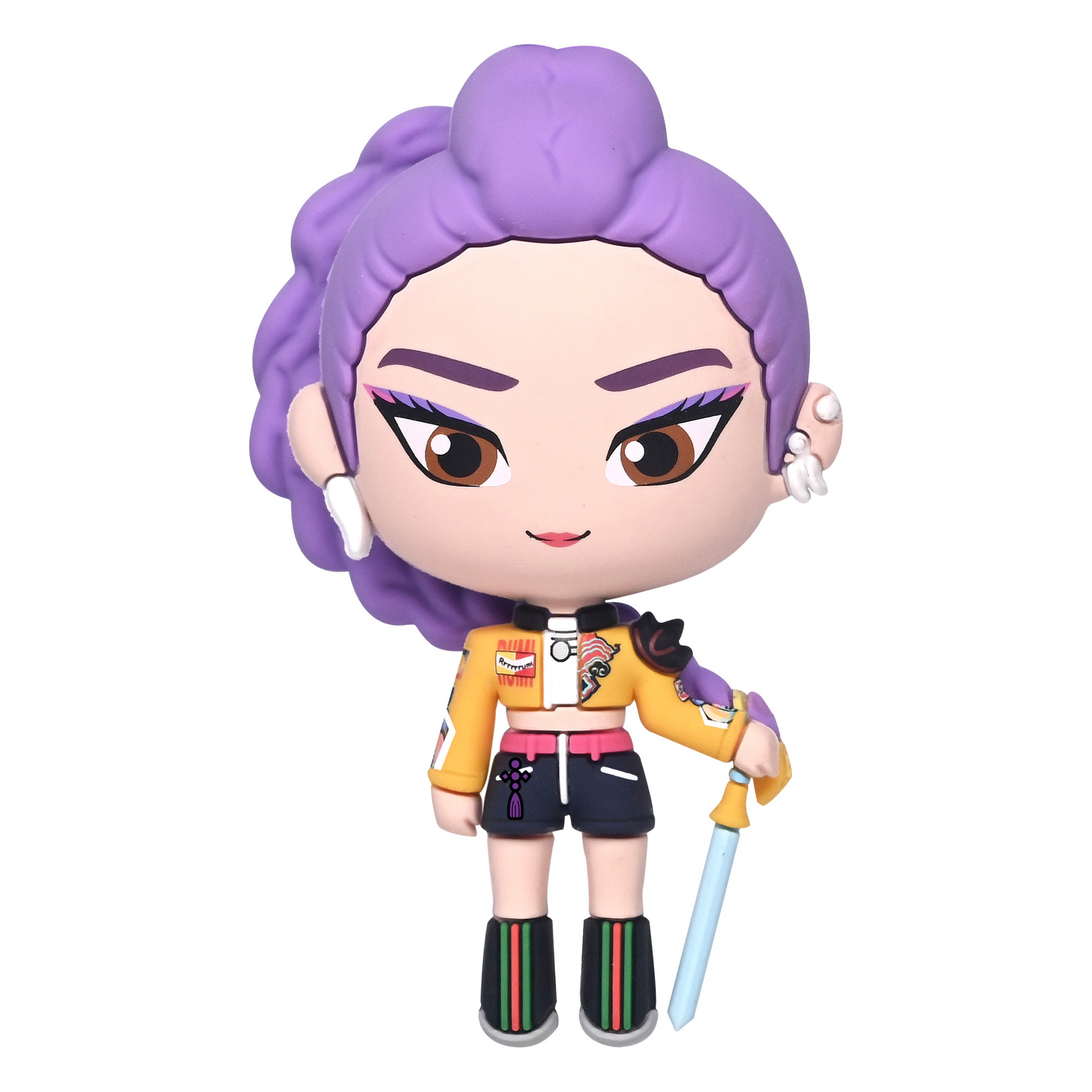 K-Pop Demon Hunters Rumi 3D Foam Magnet, Multi-Color