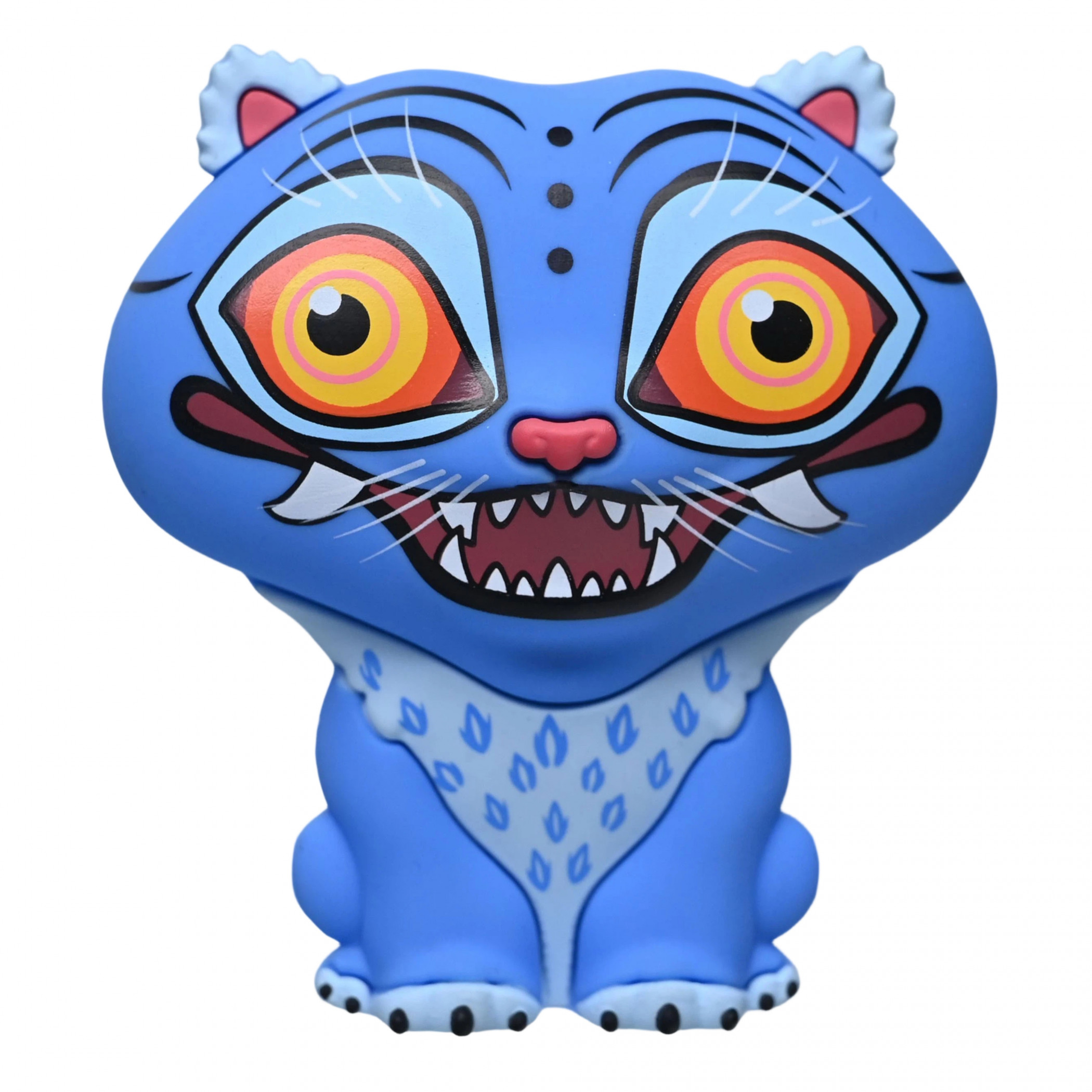 K-Pop Demon Hunters Derpy Tiger 3D Foam Magnet, Blue
