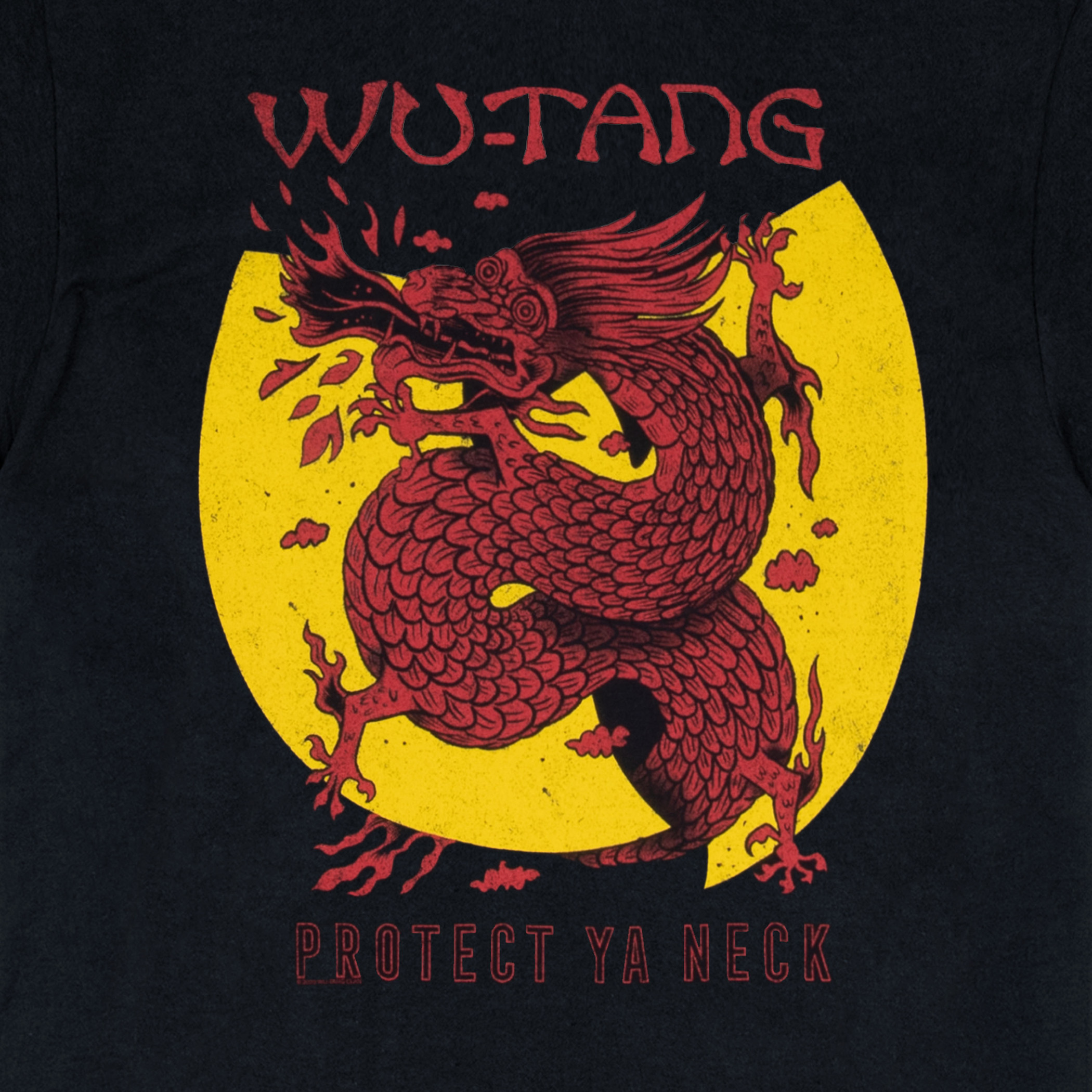 Wu-Tang Clan Inferno Protect Ya Neck T-Shirt