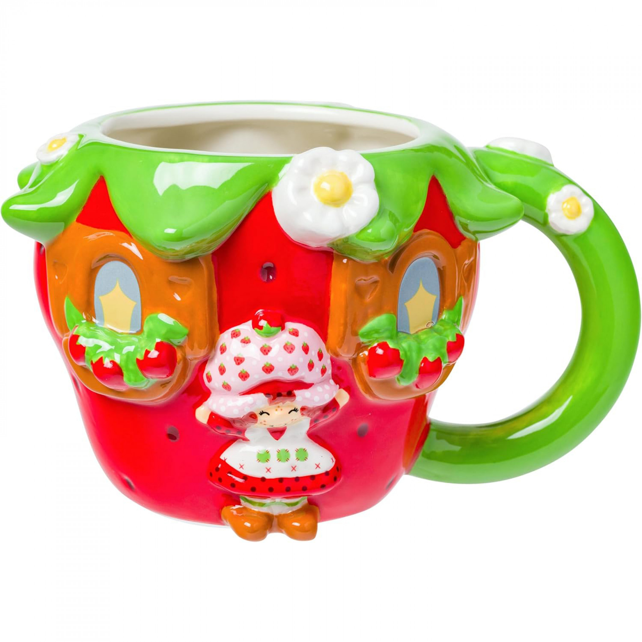 Strawberry Shortcake Ceramic 3D Sculpted Mug, Multi-Color