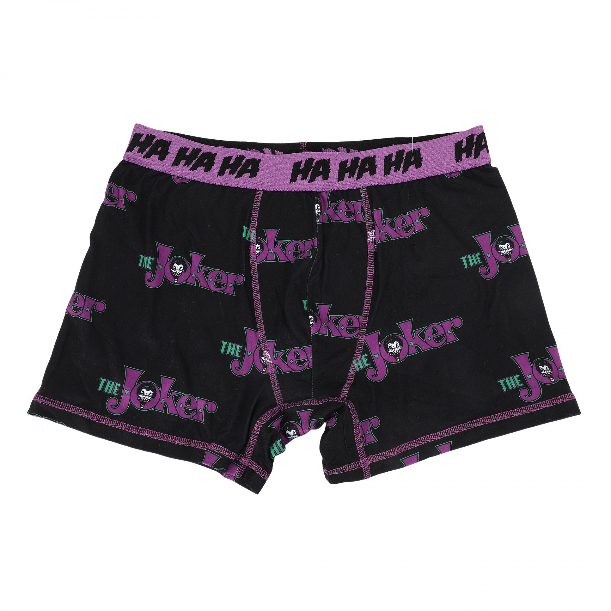 The Joker All Over Print Men's Underwear Boxer Briefs, Black