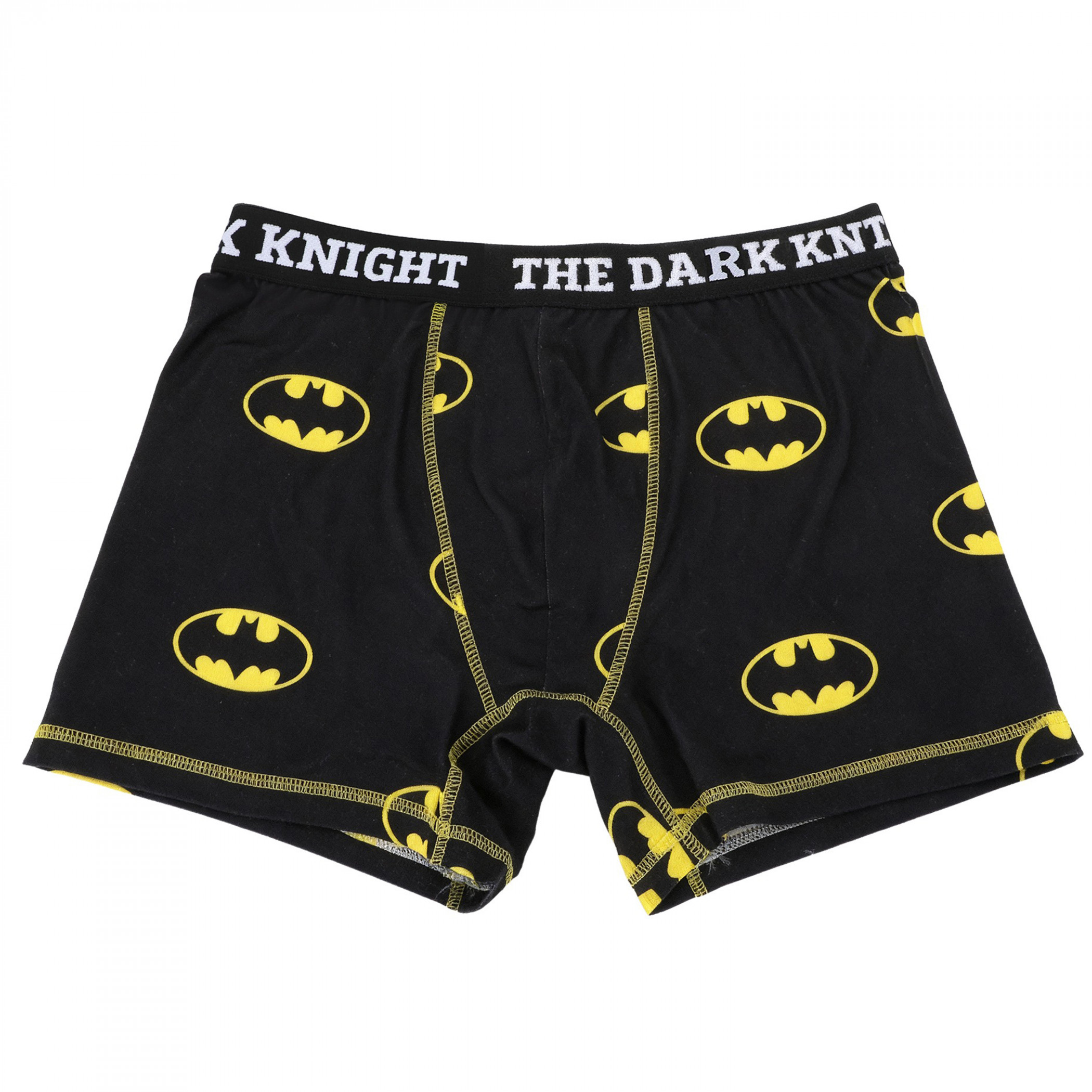 Batman The Dark Knight All Over Print Men's Underwear Boxer Briefs, Black