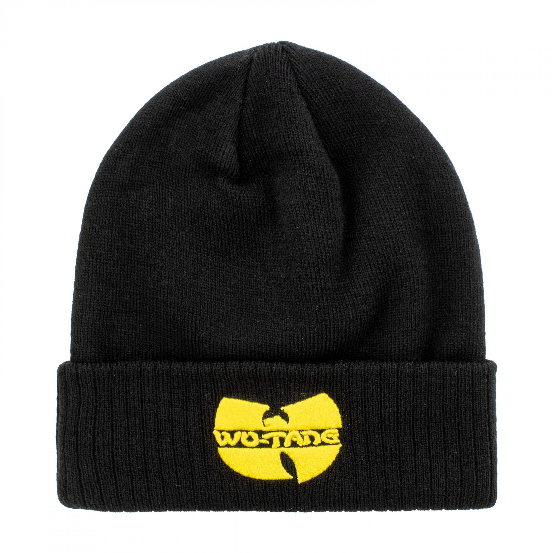 Wu-Tang Clan Gold Logo on Cuffed Beanie