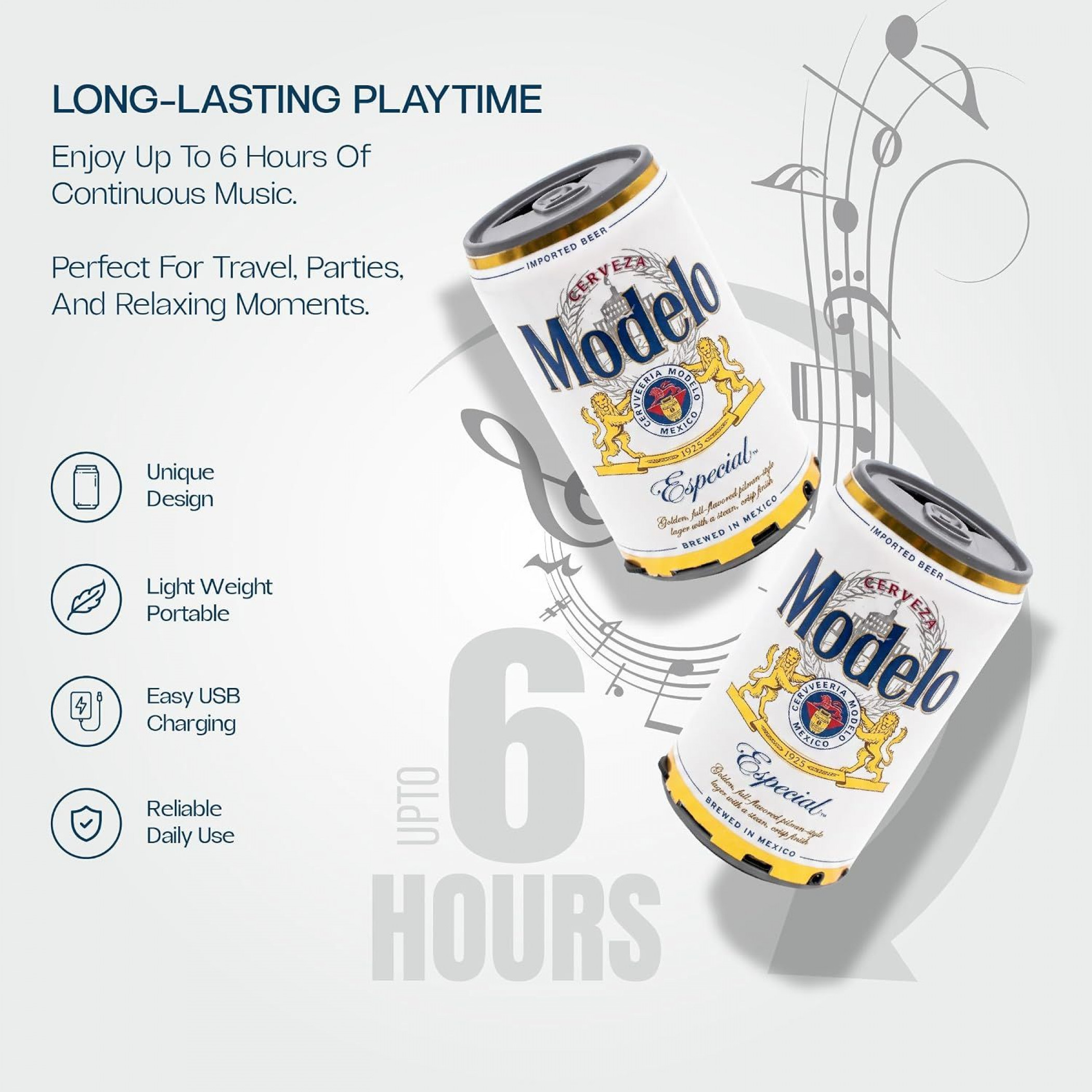 Modelo Especial Can Shaped Bluetooth Speaker
