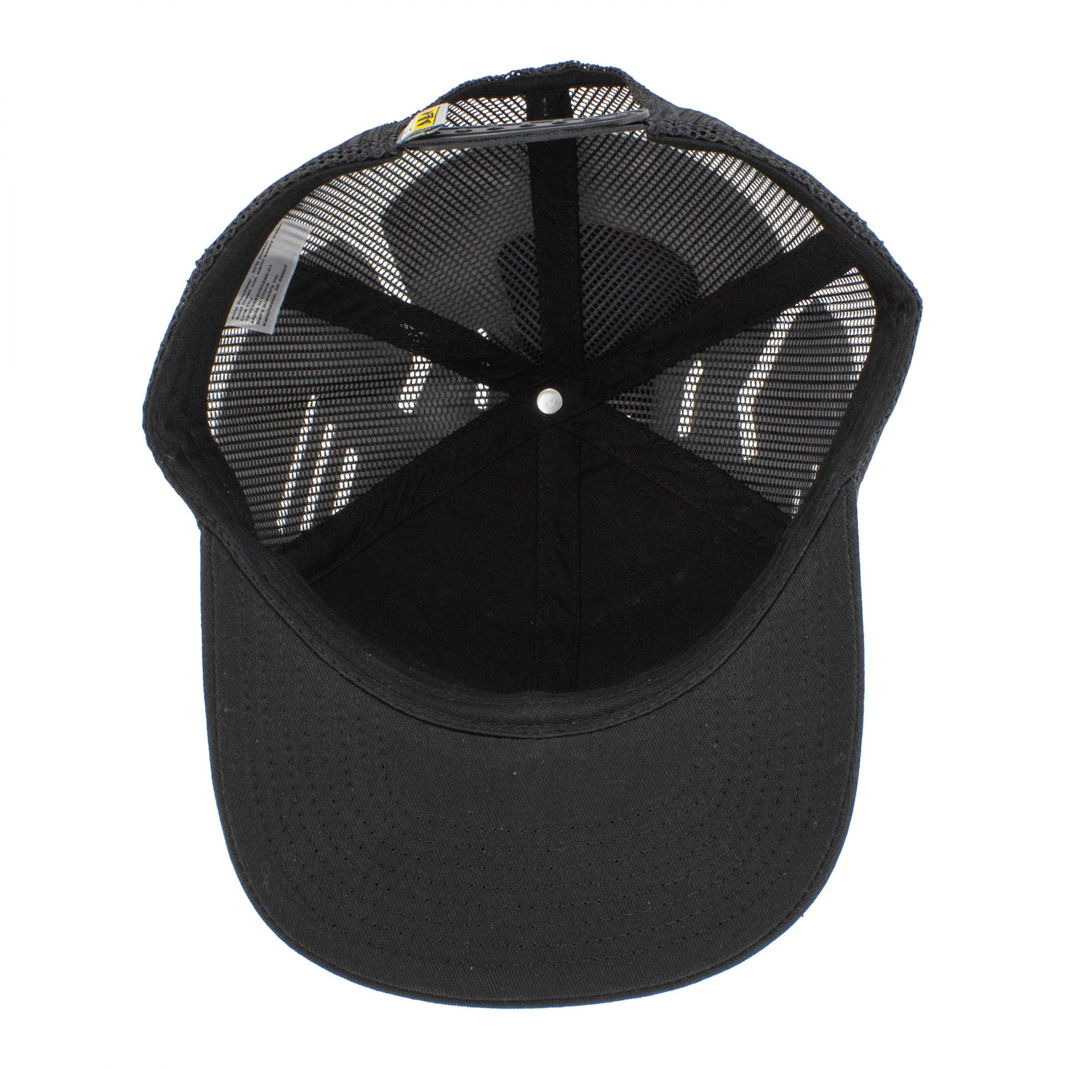 Bells Whisky Patch Black Mesh Trucker Hat