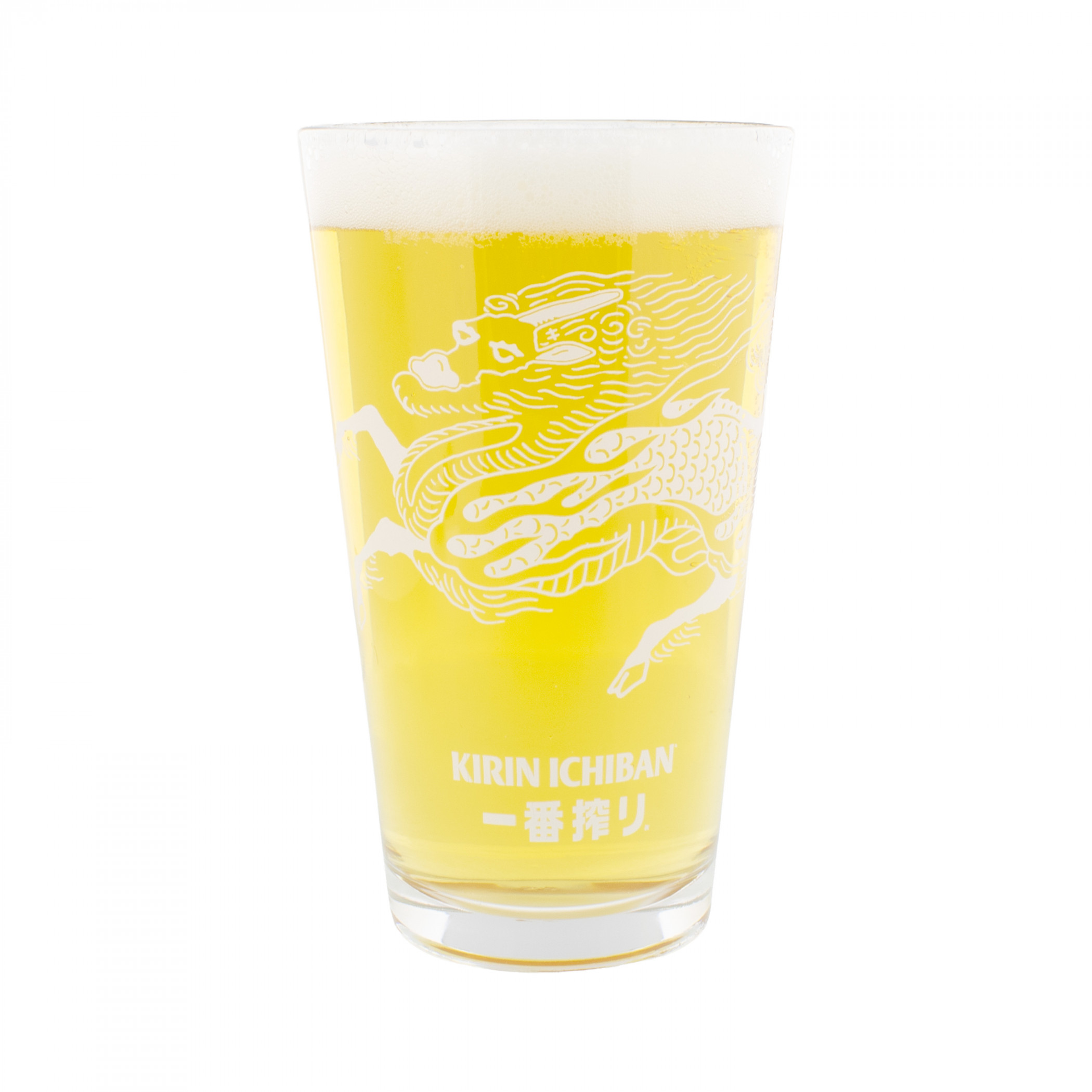 Kirin Ichiban 16 oz. Pint Glass