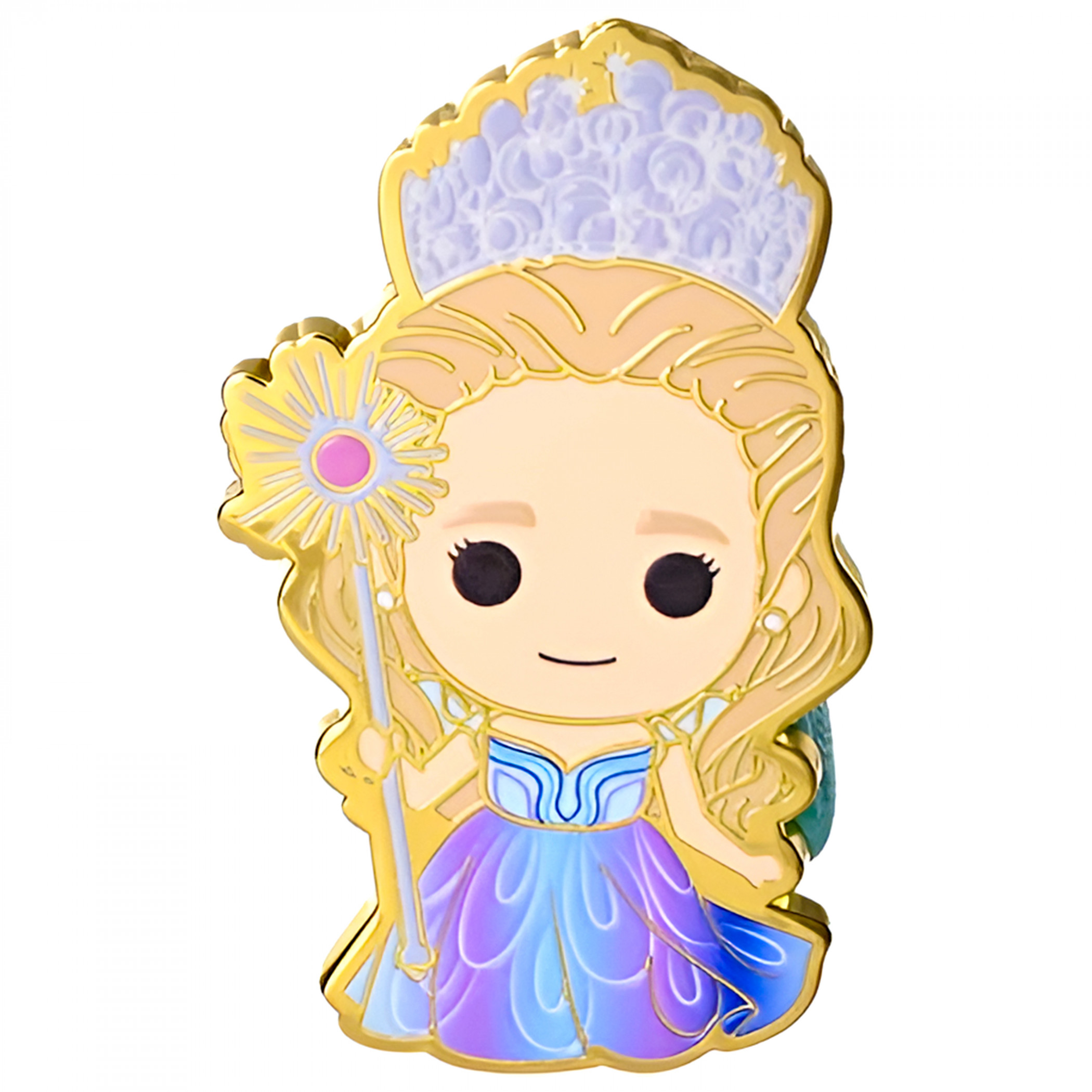Wicked Glinda Upland Chibi Enamel Pin, Multi-Color