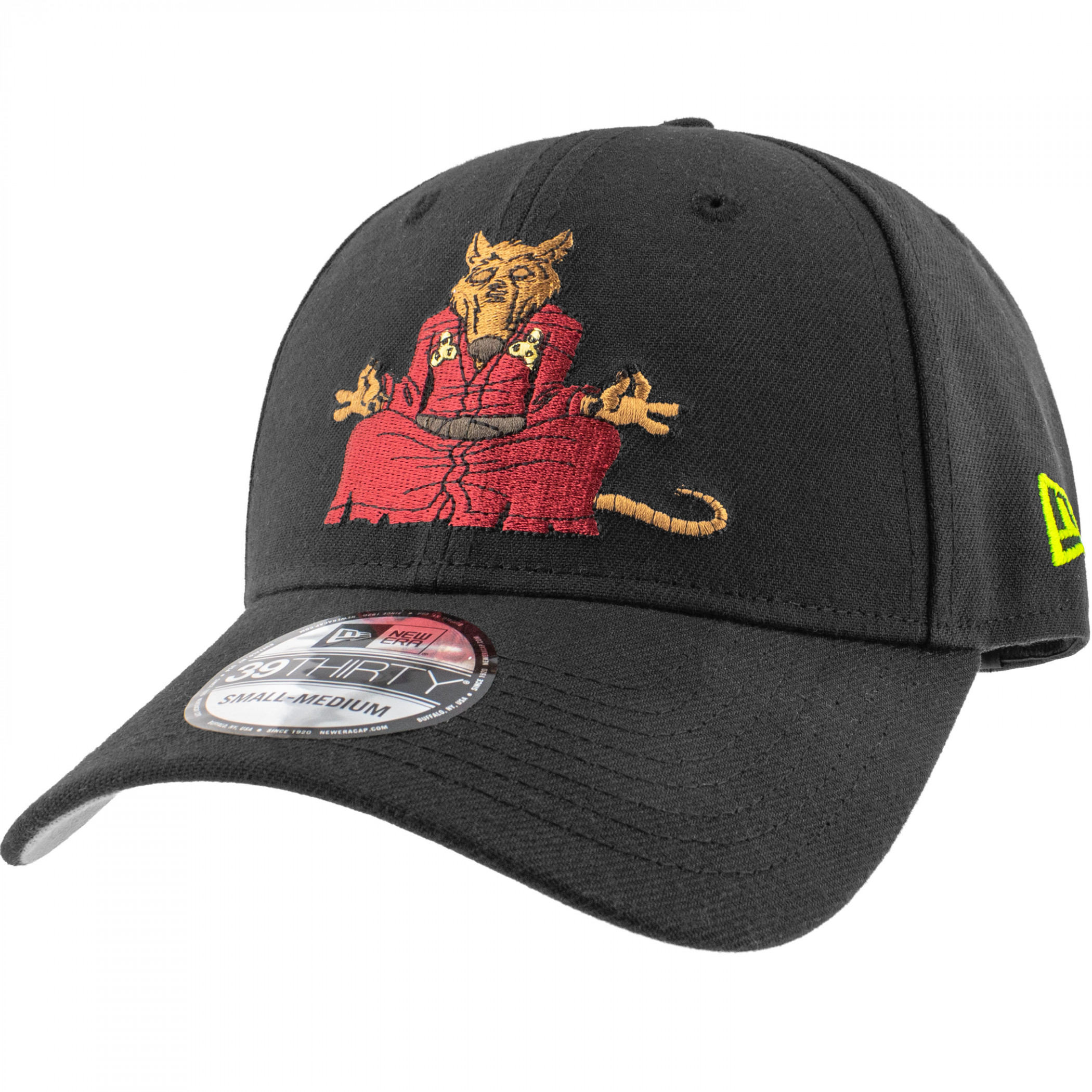 Teenage Mutant Ninja Turtles Splinter New Era 39Thirty Fitted Hat, Black