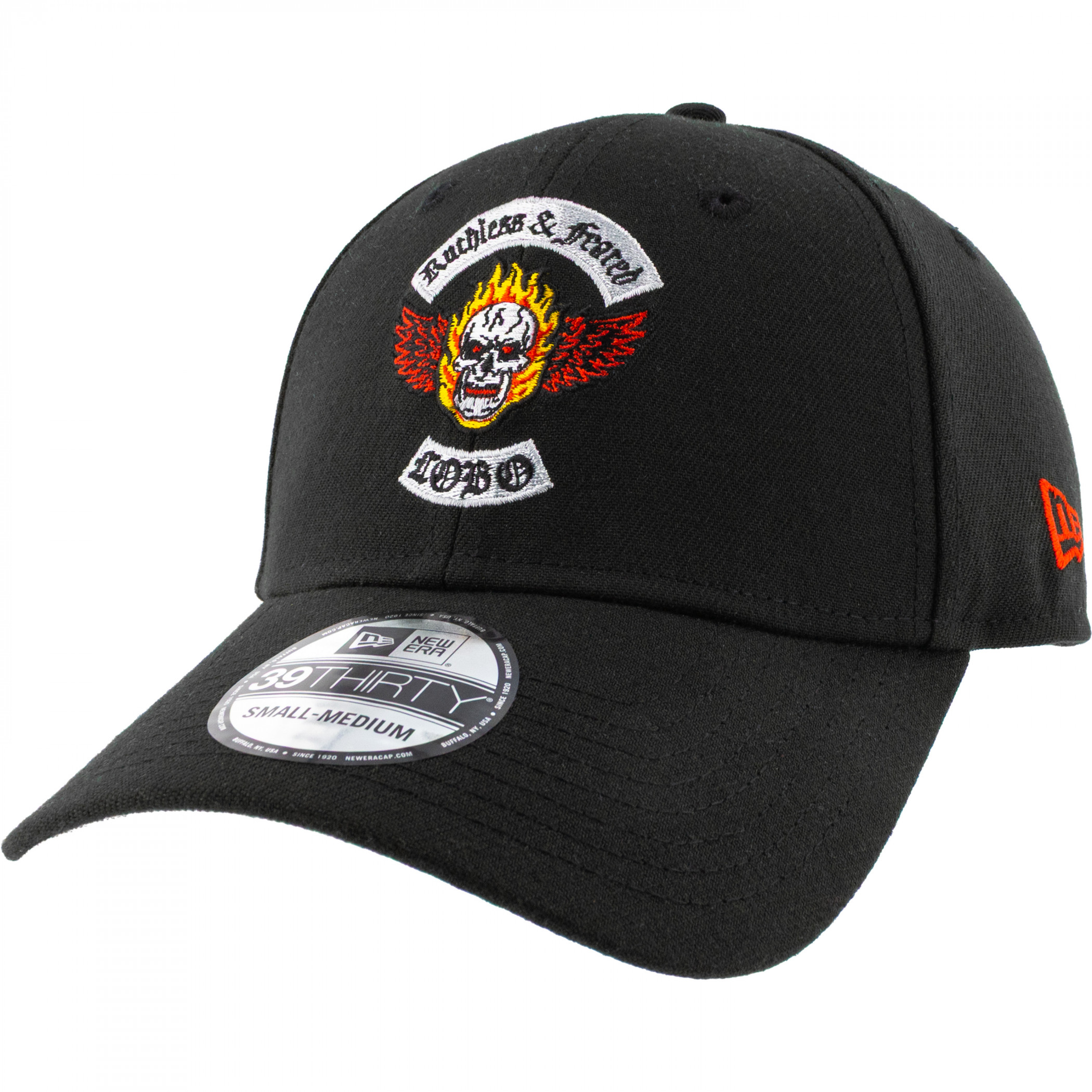 Lobo Ruthless & Feared New Era 39Thirty Fitted Hat, Black