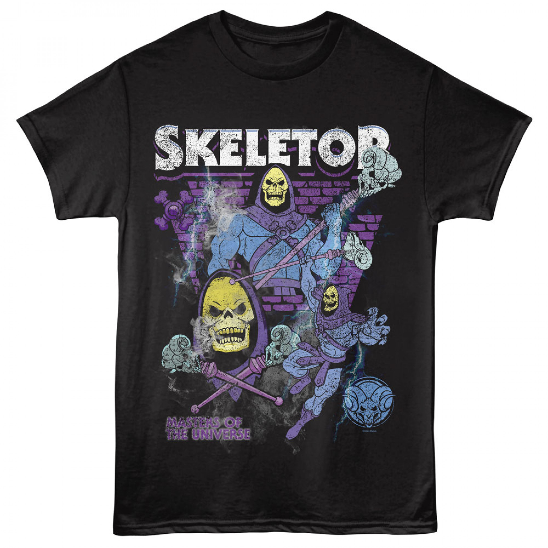 Masters of the Universe Skeletor Collage T-Shirt, Black