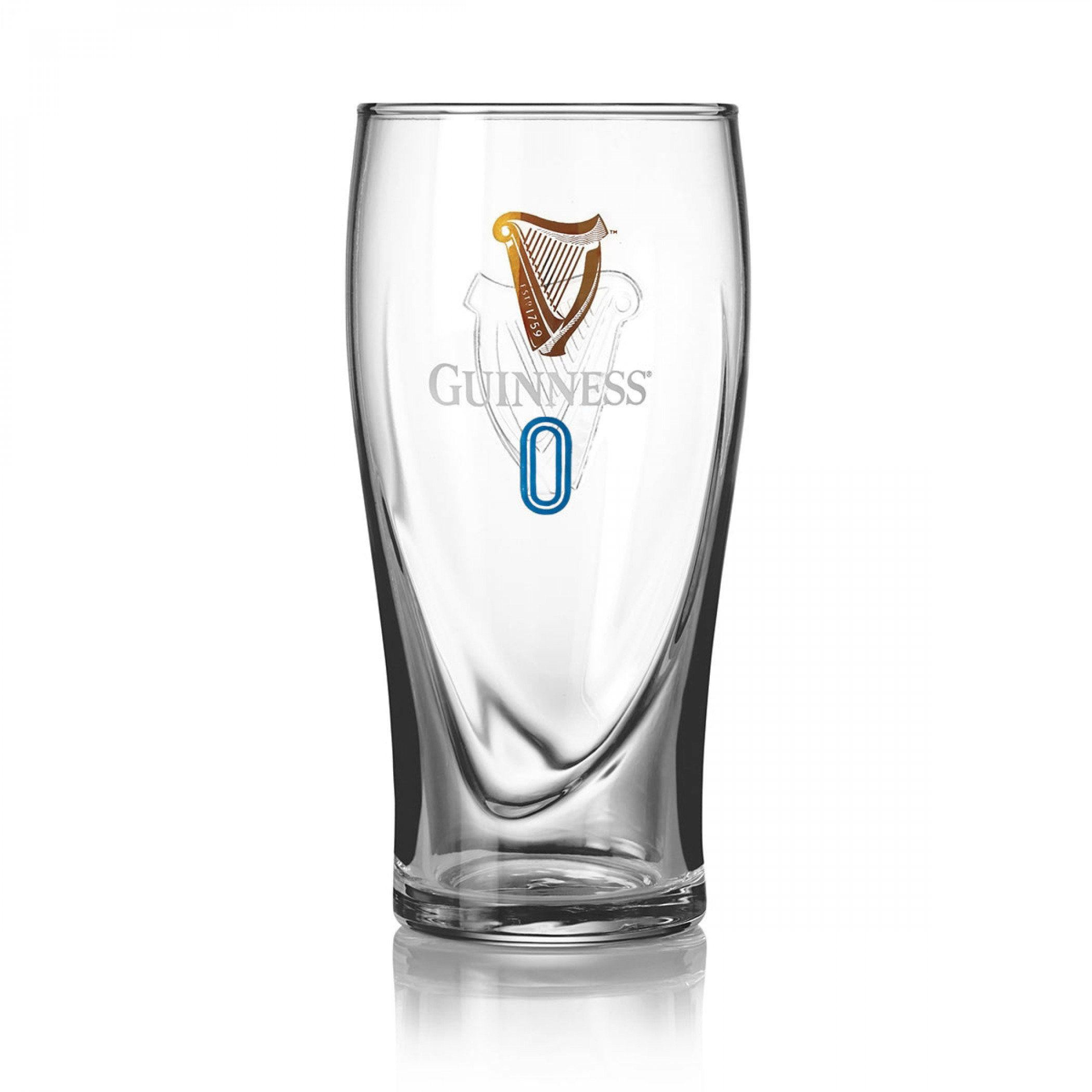 Guinness 0 Gravity 20oz. Pint Glass