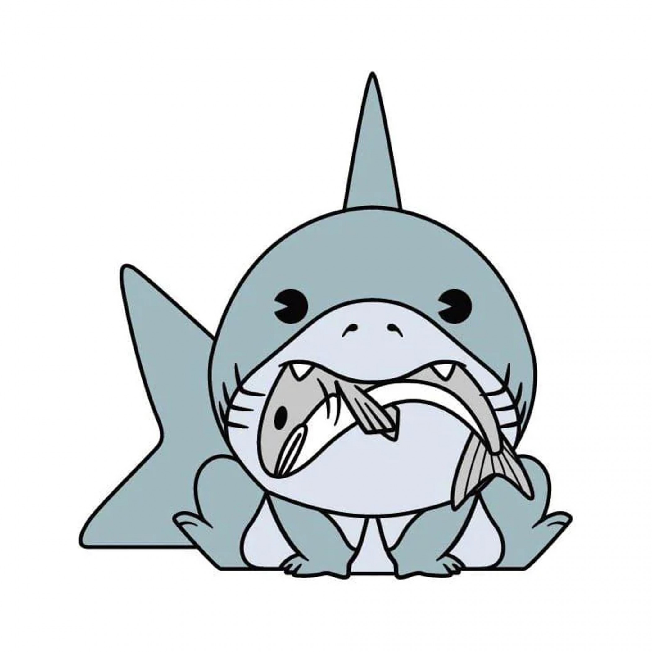 Marvel Jeff the Land Shark 3D Foam Magnet, Multi-Color