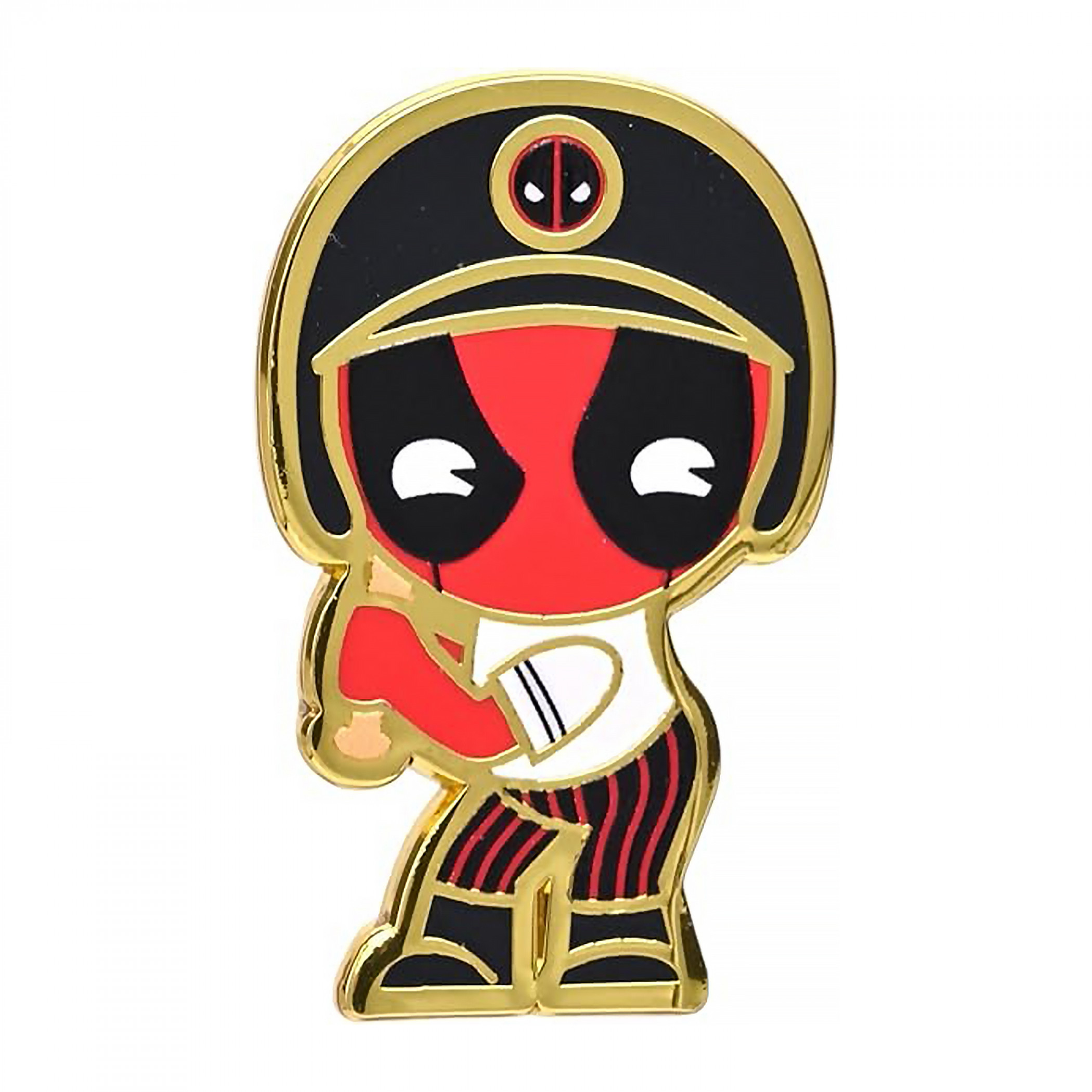 Deadpool Baseball Enamel Pin, Multi-Color