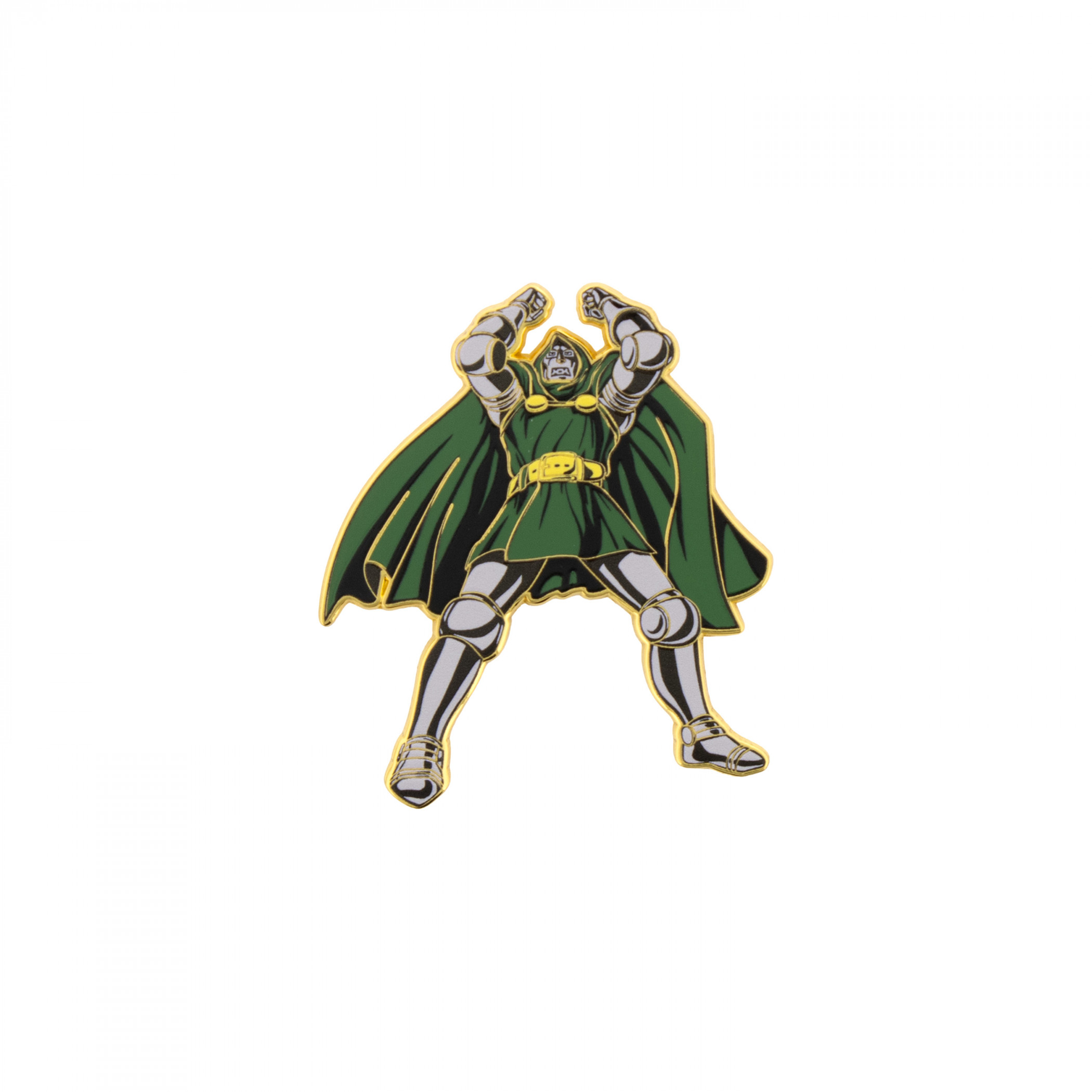 Doctor Doom Classic Enamel Pin, Multi-Color