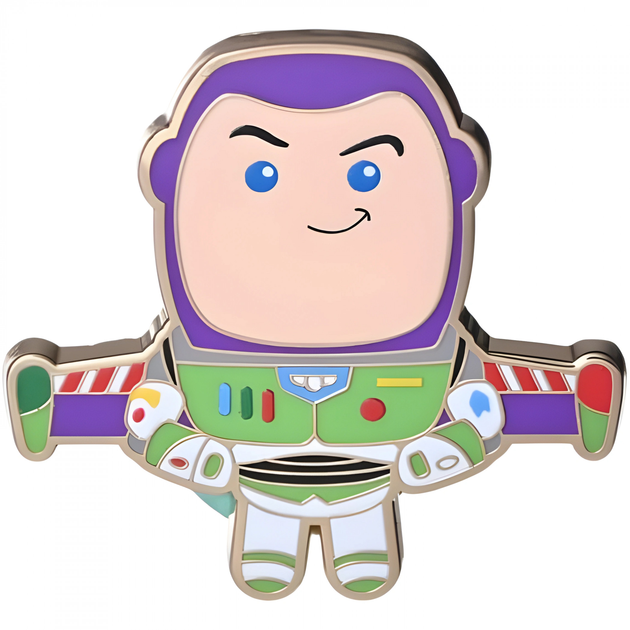 Toy Story Buzz Lightyear Enamel Pin, Multi-Color