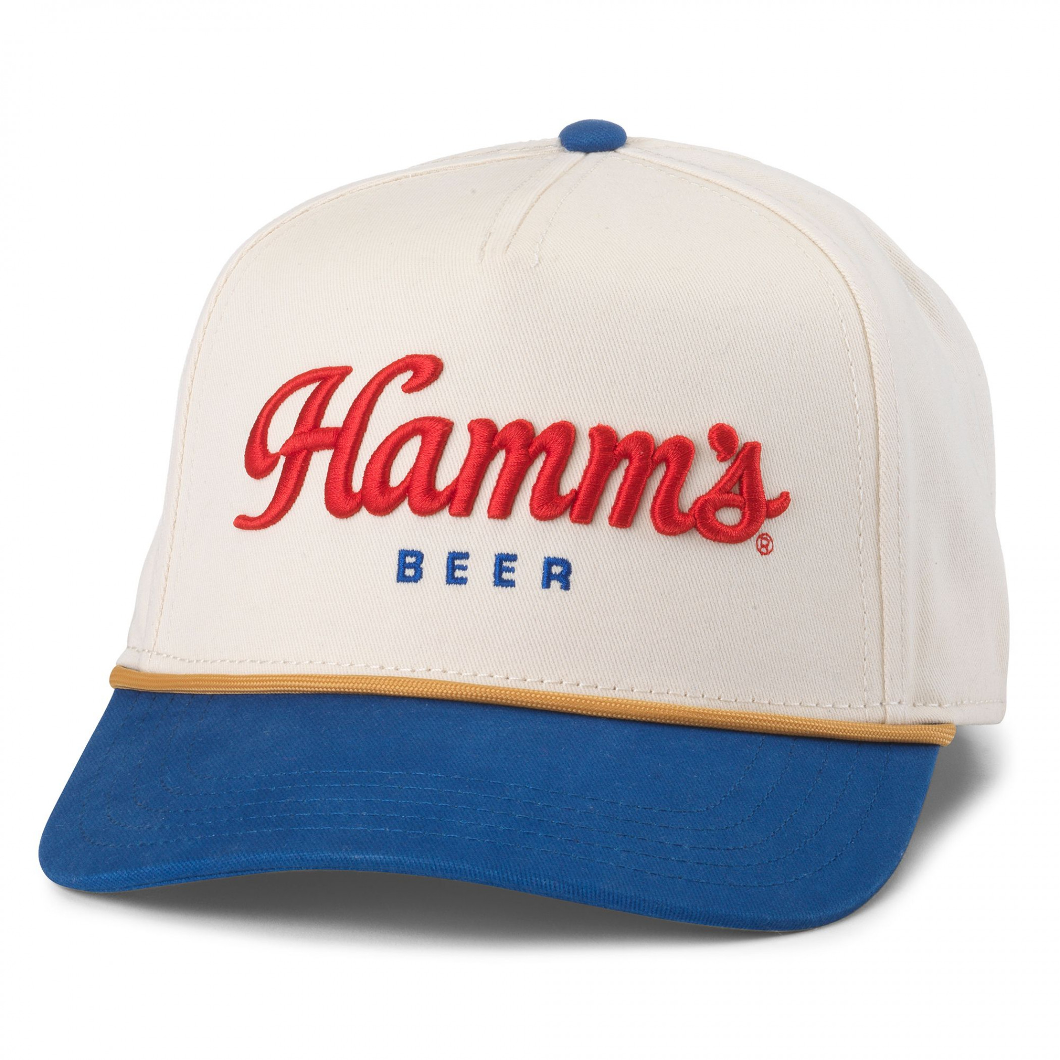Hamm's Beer 3D Embroidered Logo Adjustable Hat